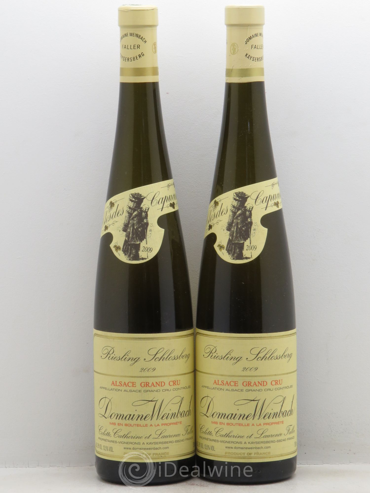 Alsace Riesling Weinbach (Domaine) Schlossberg 2009 - Lot de 2 bouteilles - 0