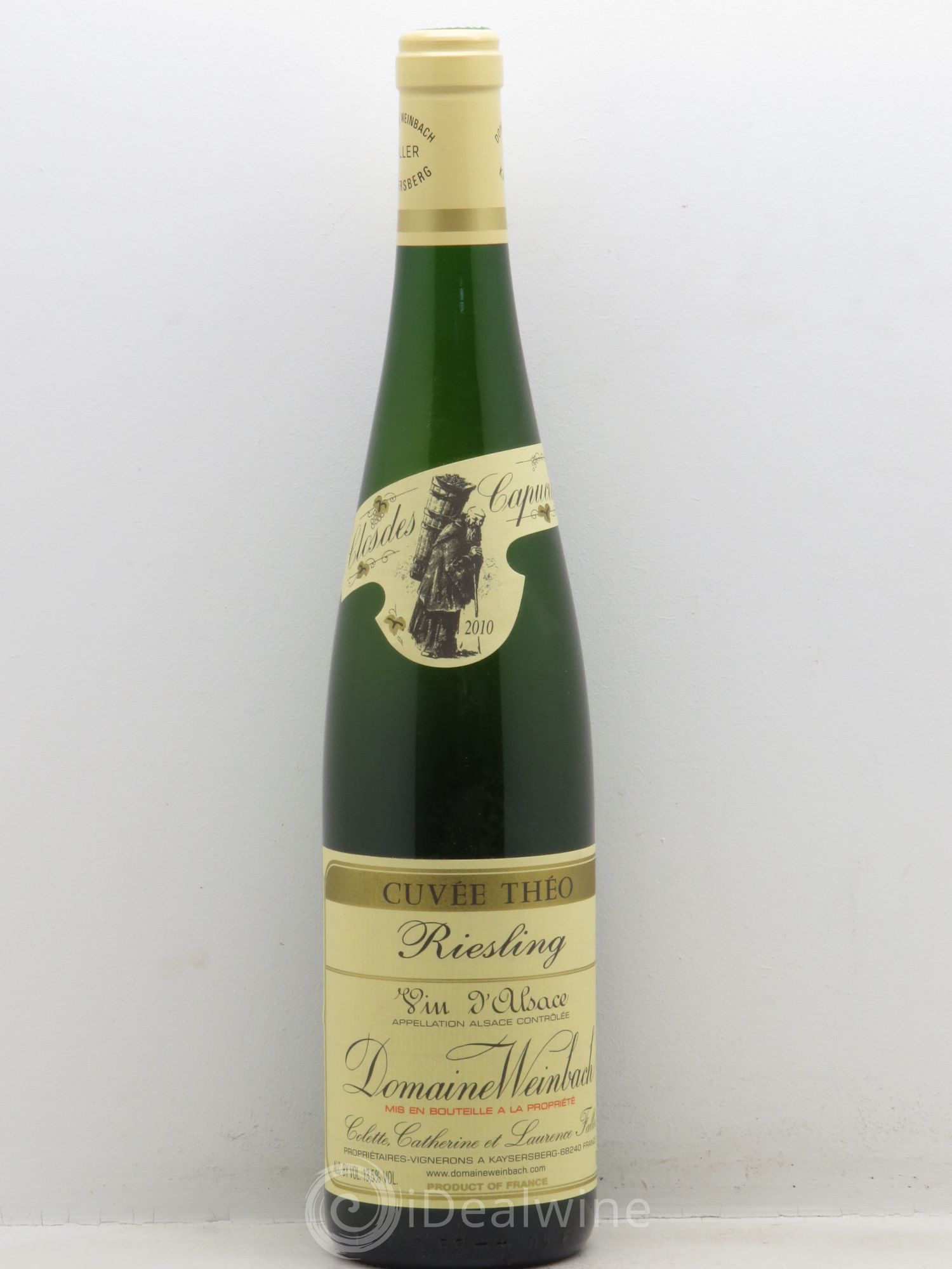 Alsace Riesling Weinbach (Domaine) Cuvée Théo 2010 - Posten von 1 Flasche - 0