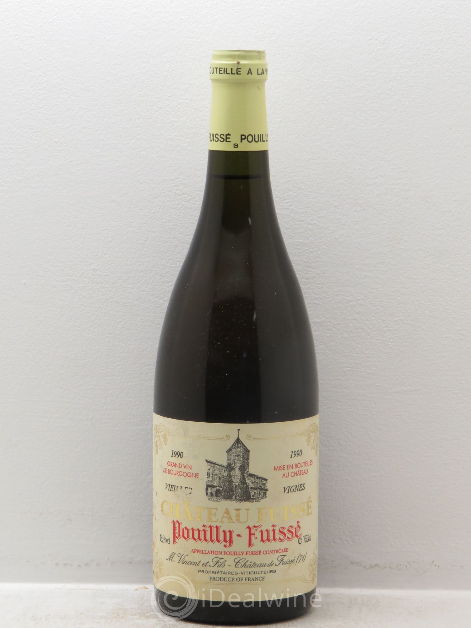 Pouilly-Fuissé Château Fuissé 1990 - Posten von 1 Flasche - 0