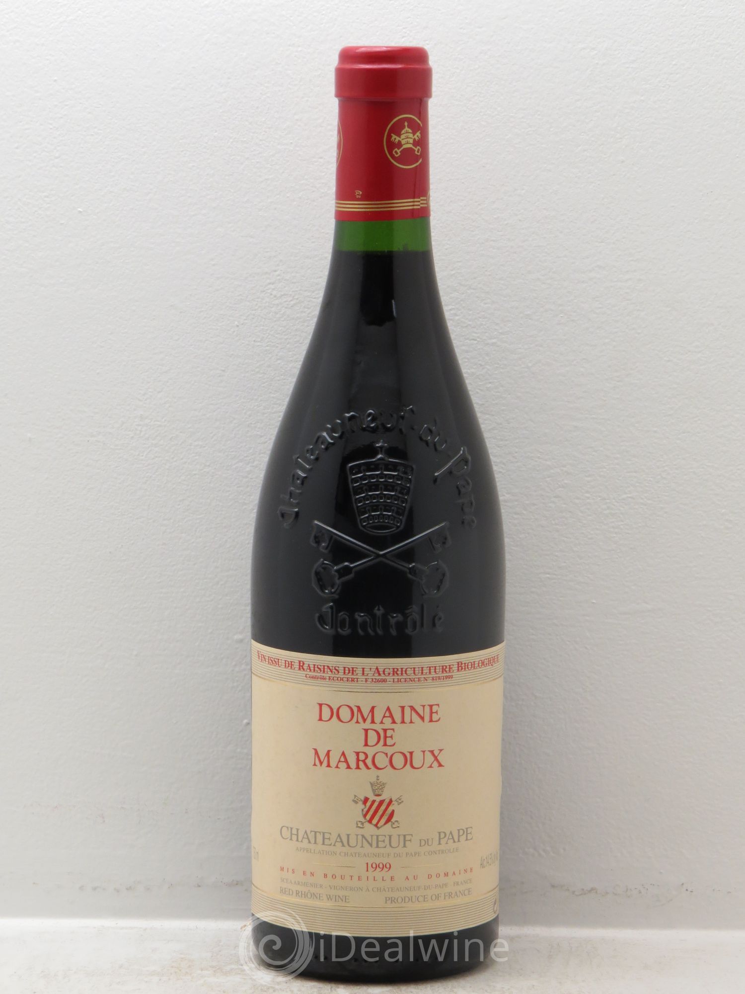 Châteauneuf-du-Pape Marcoux (Domaine de) 1999 - Lot de 1 bouteille - 0