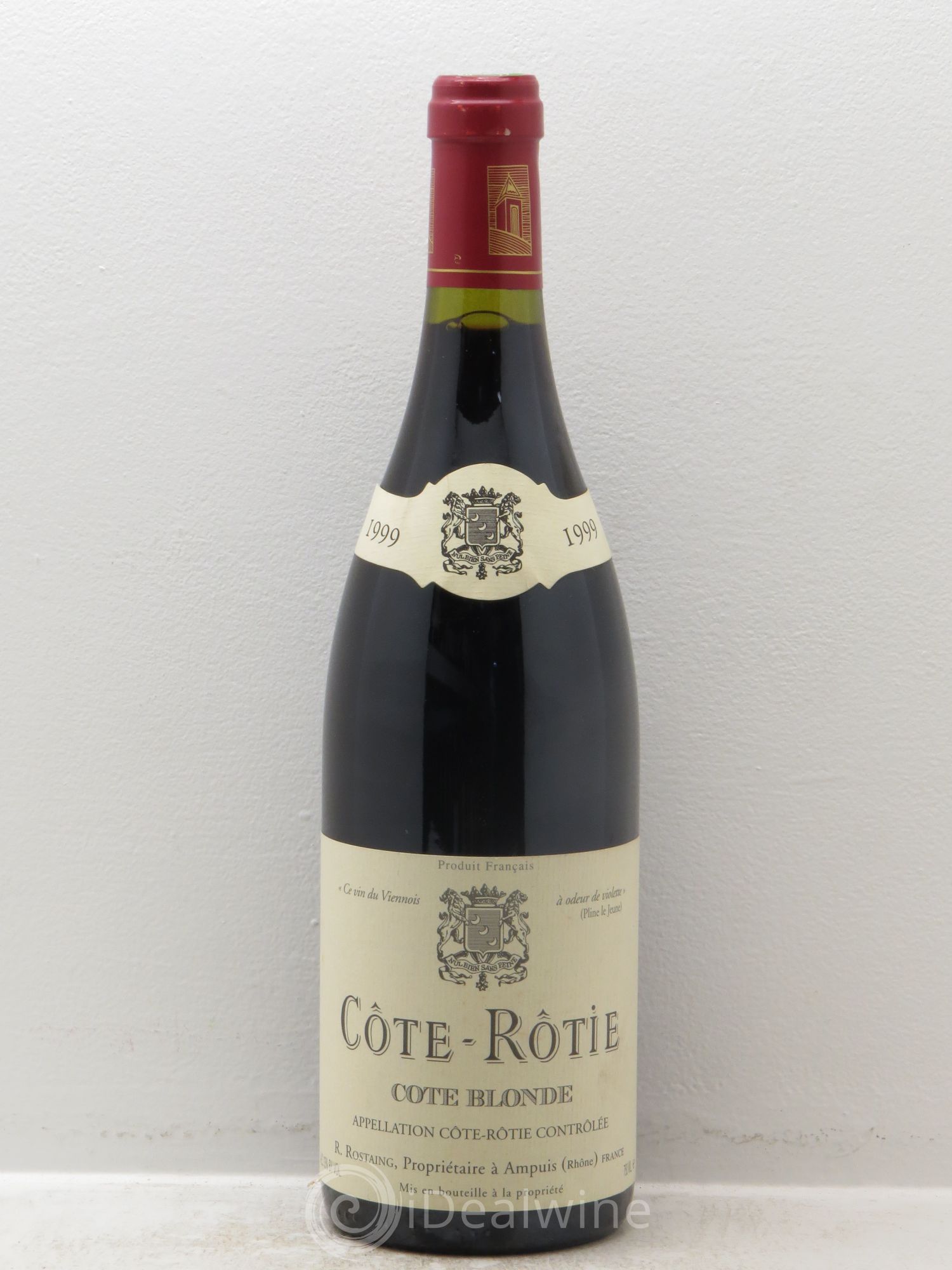 Côte-Rôtie Côte Blonde René Rostaing 1999 - Lot of 1 bottle - 0