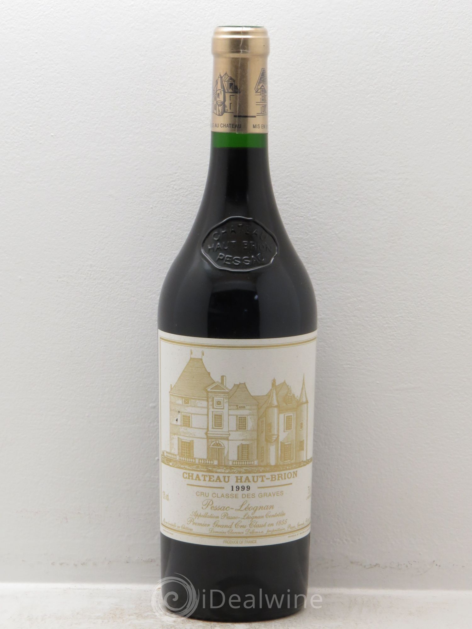 Château Haut Brion 1er Grand Cru Classé 1999 - Lot de 1 bouteille - 0