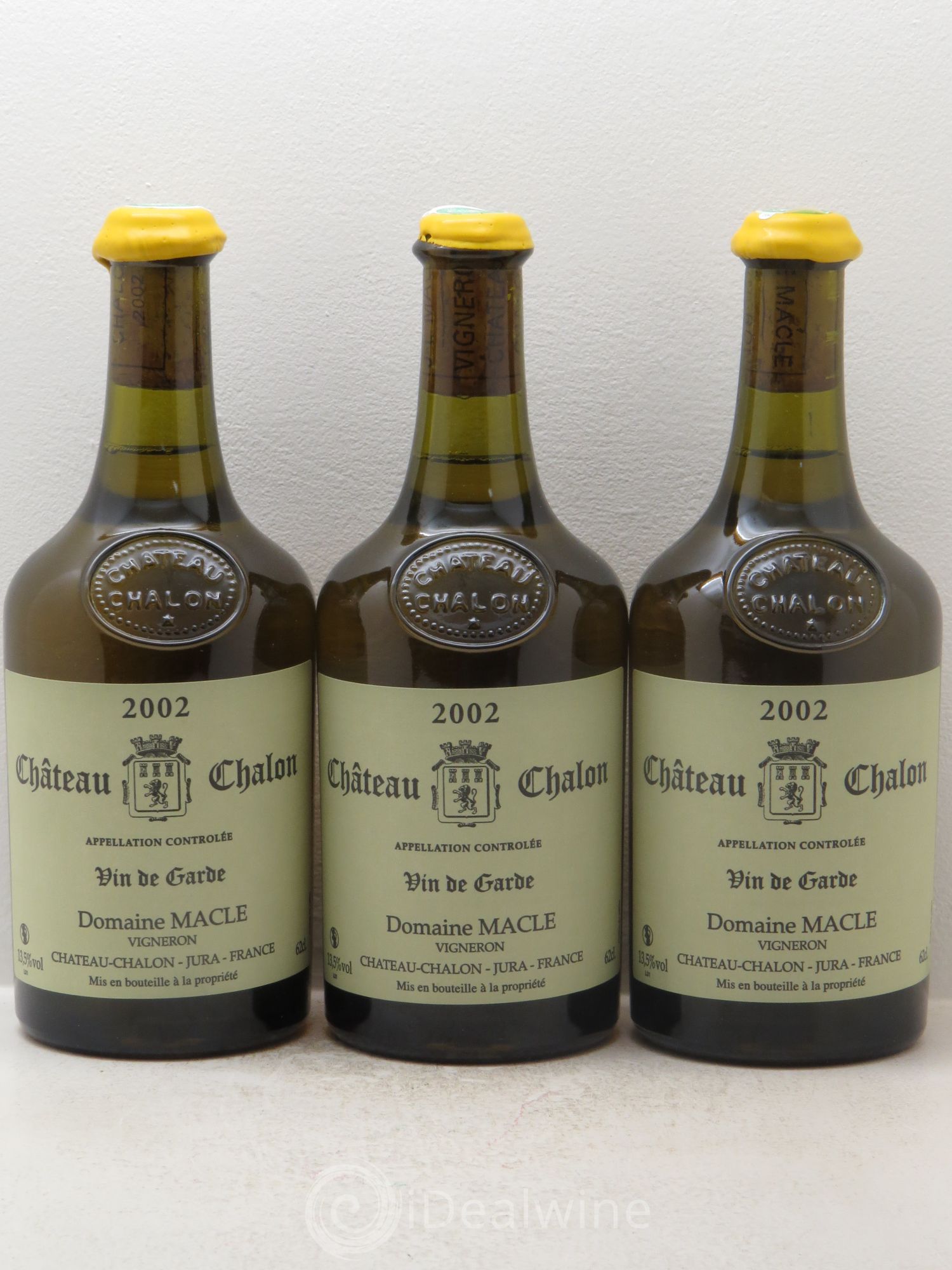 Château-Chalon Jean Macle 2002 - Lot de 3 bouteilles - 0