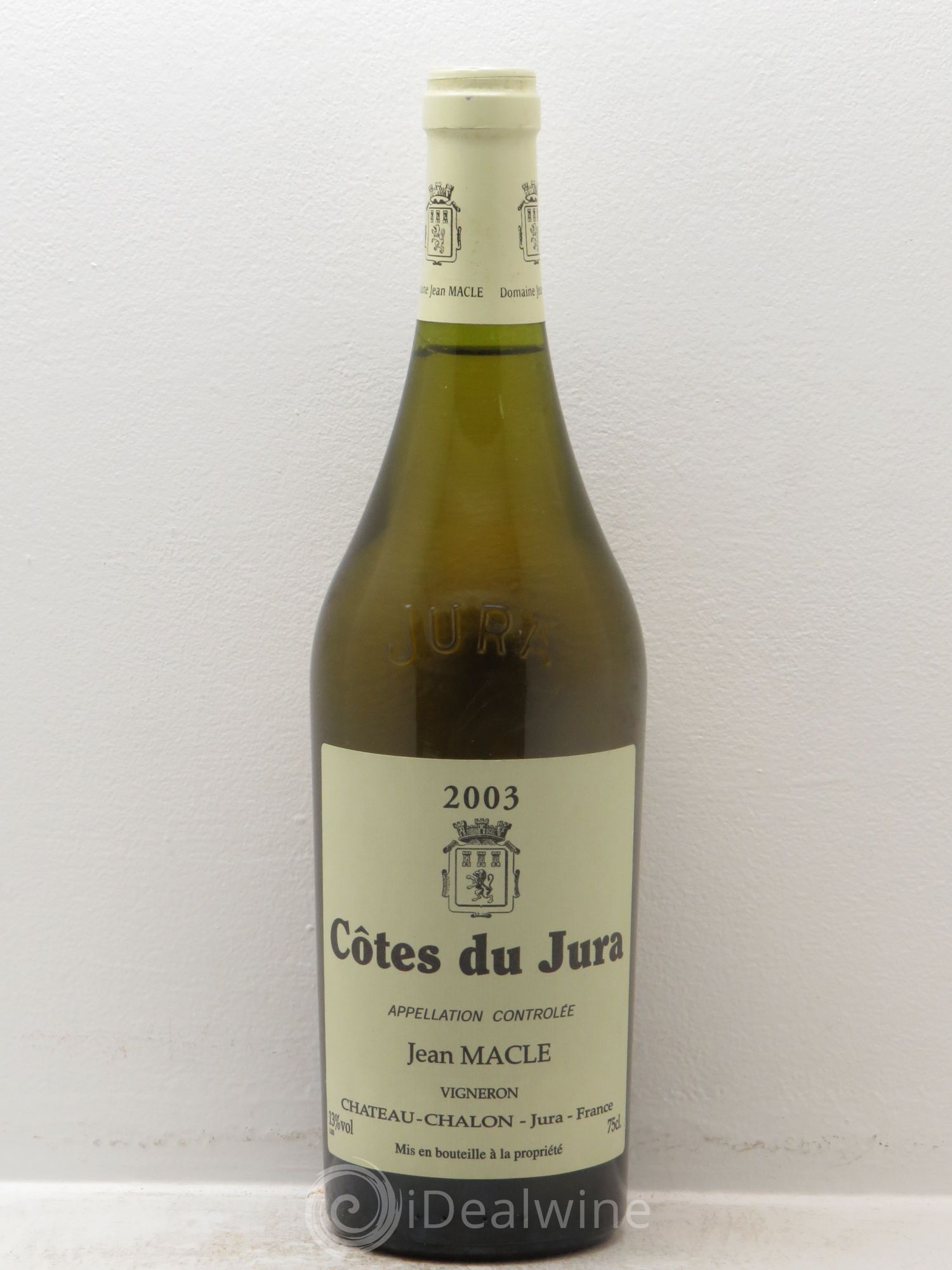 Côtes du Jura Jean Macle 2003 - Lot de 1 bouteille - 0