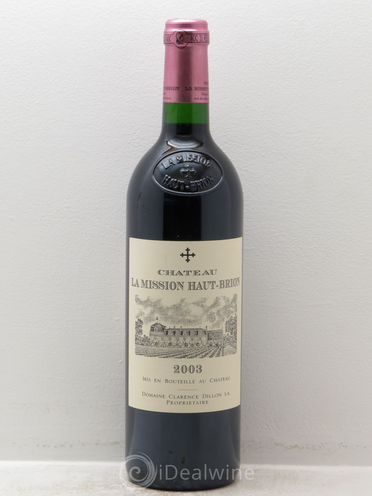 Château la Mission Haut-Brion Cru Classé de Graves 2003 - Lot de 1 bouteille - 0