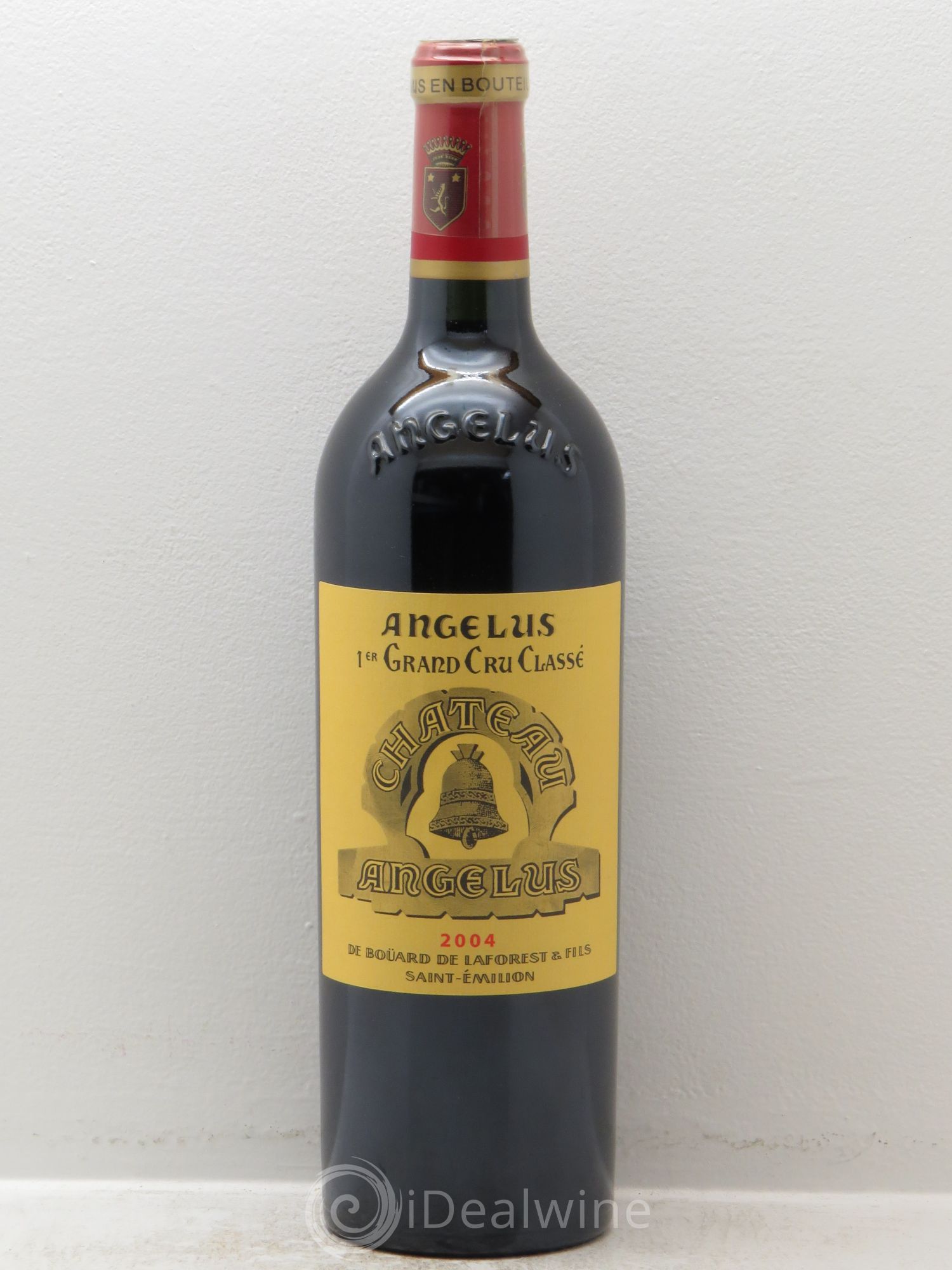 Château Angélus 1er Grand Cru Classé A 2004 - Lot de 1 bouteille - 0