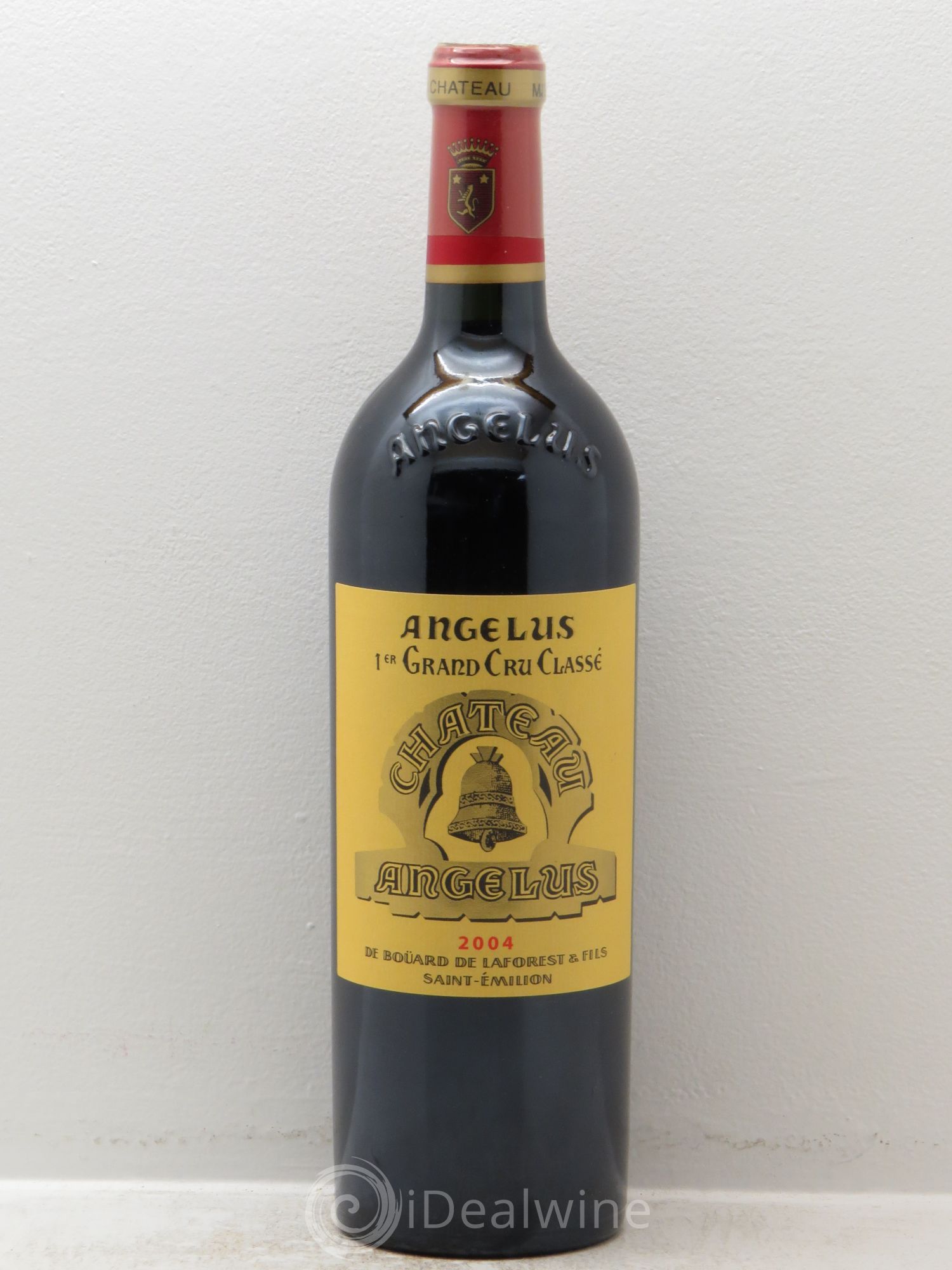 Château Angélus 1er Grand Cru Classé A 2004 - Lot de 1 bouteille - 0
