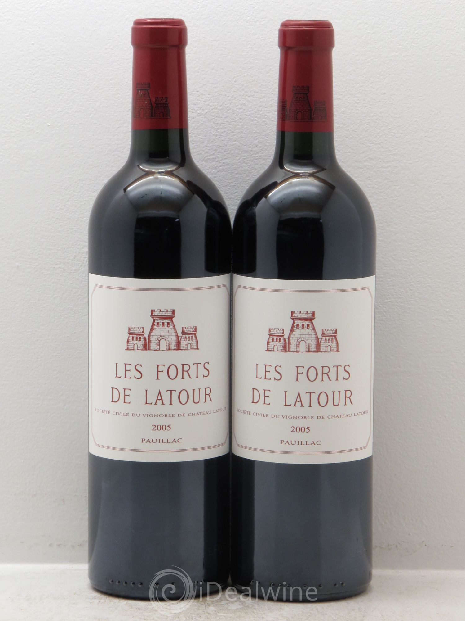 Les Forts de Latour Second Vin 2005 - Lot de 2 bouteilles - 0