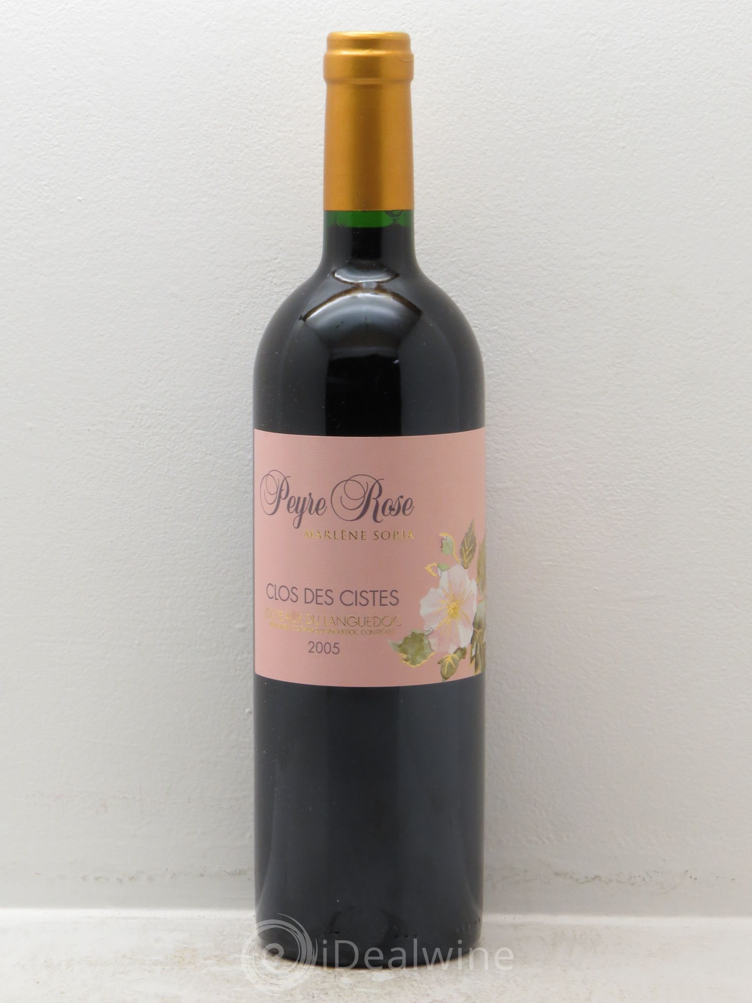 Vin de France (anciennement Coteaux du Languedoc) Domaine Peyre Rose Les Cistes Marlène Soria 2005 - Lot de 1 bouteille - 0