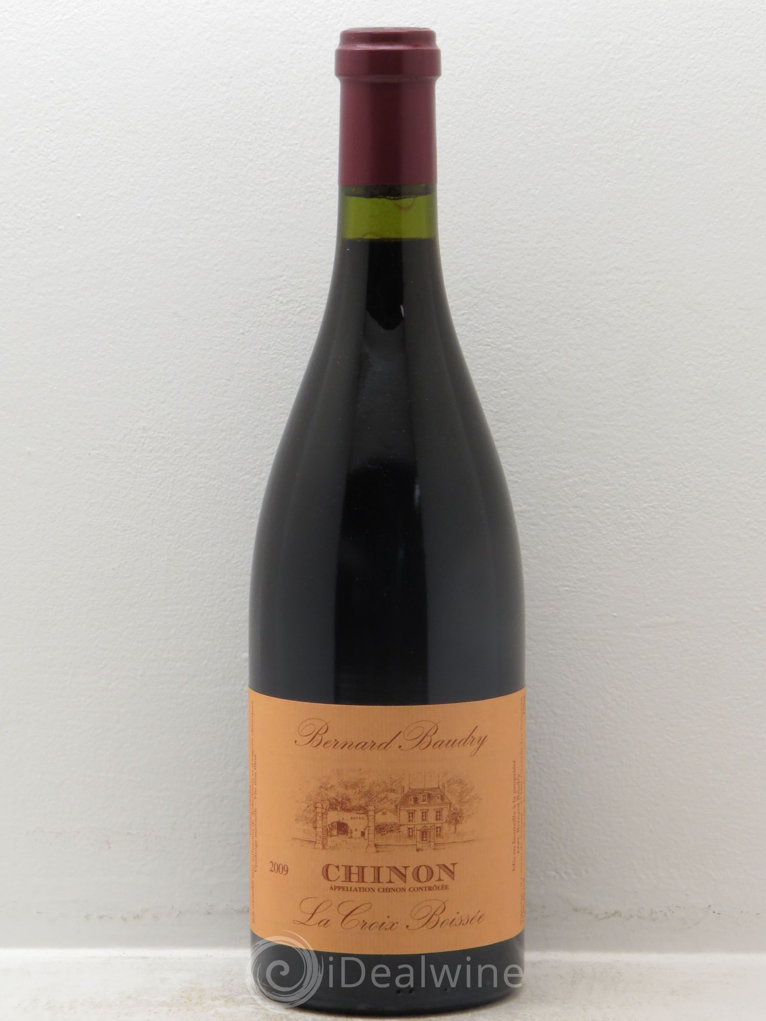 Chinon La Croix Boissée Bernard Baudry 2009 - Lot de 1 bouteille - 0