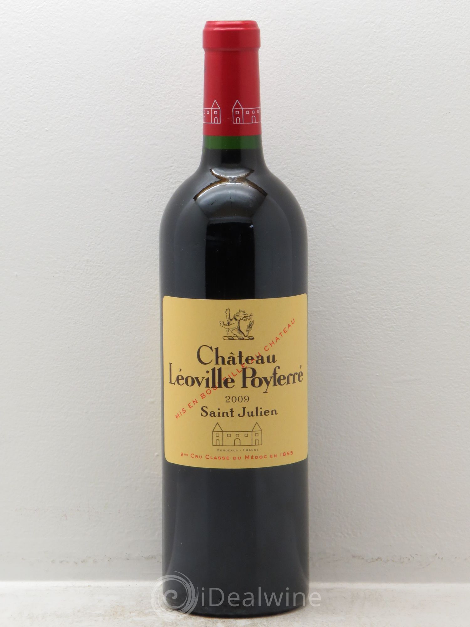 Château Léoville Poyferré 2ème Grand Cru Classé 2009 - Lot de 1 bouteille - 0