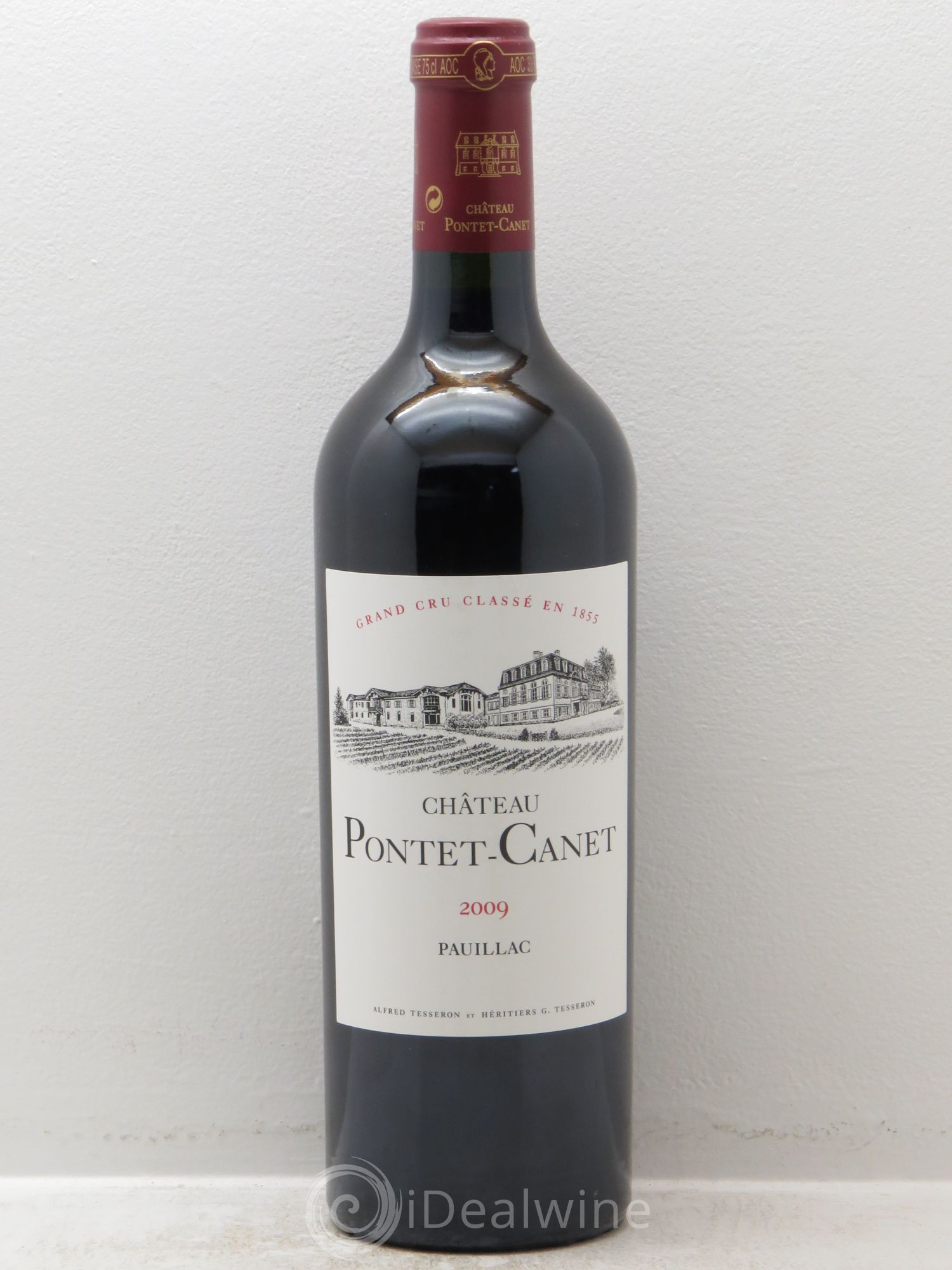 Château Pontet Canet 5ème Grand Cru Classé 2009 - Lot de 1 bouteille - 0