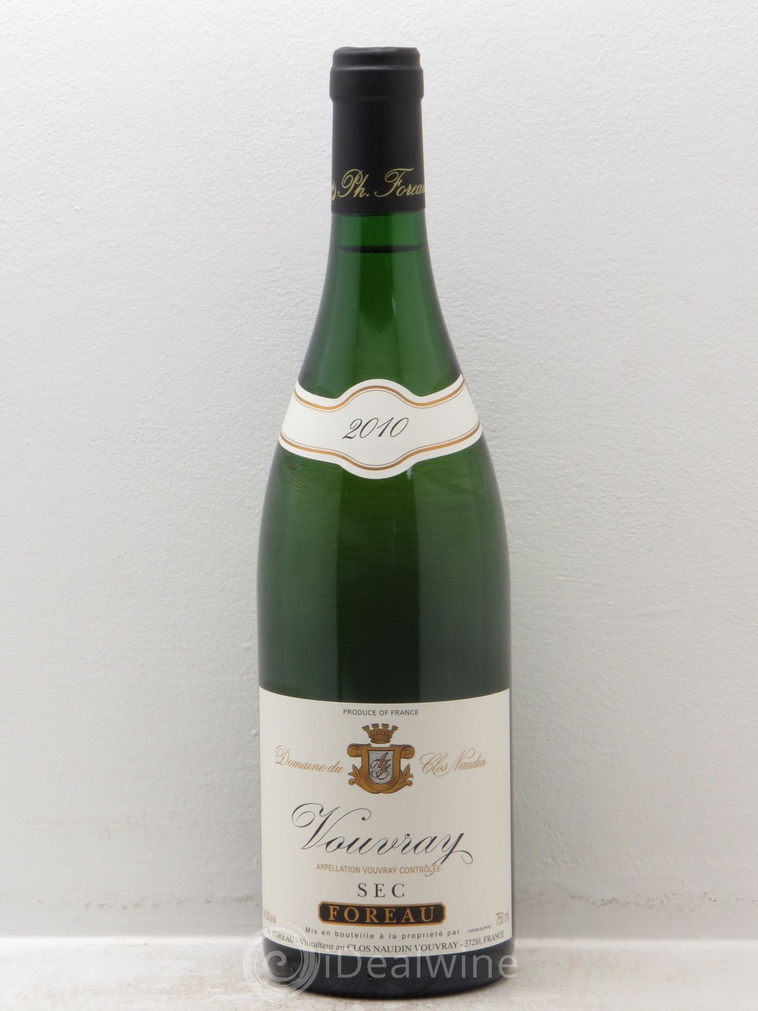 Vouvray Sec Clos Naudin - Philippe Foreau 2010 - Lot de 1 bouteille - 0