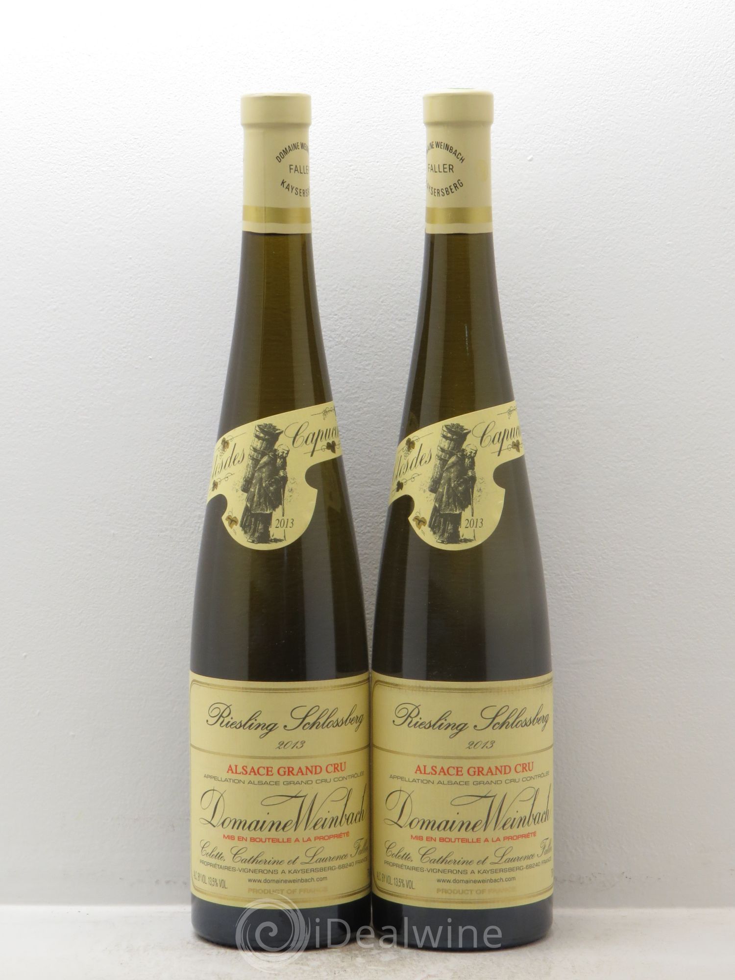 Alsace Grand Cru Schlossberg Riesling Weinbach (Domaine) 2013 - Posten von 2 Flaschen - 0