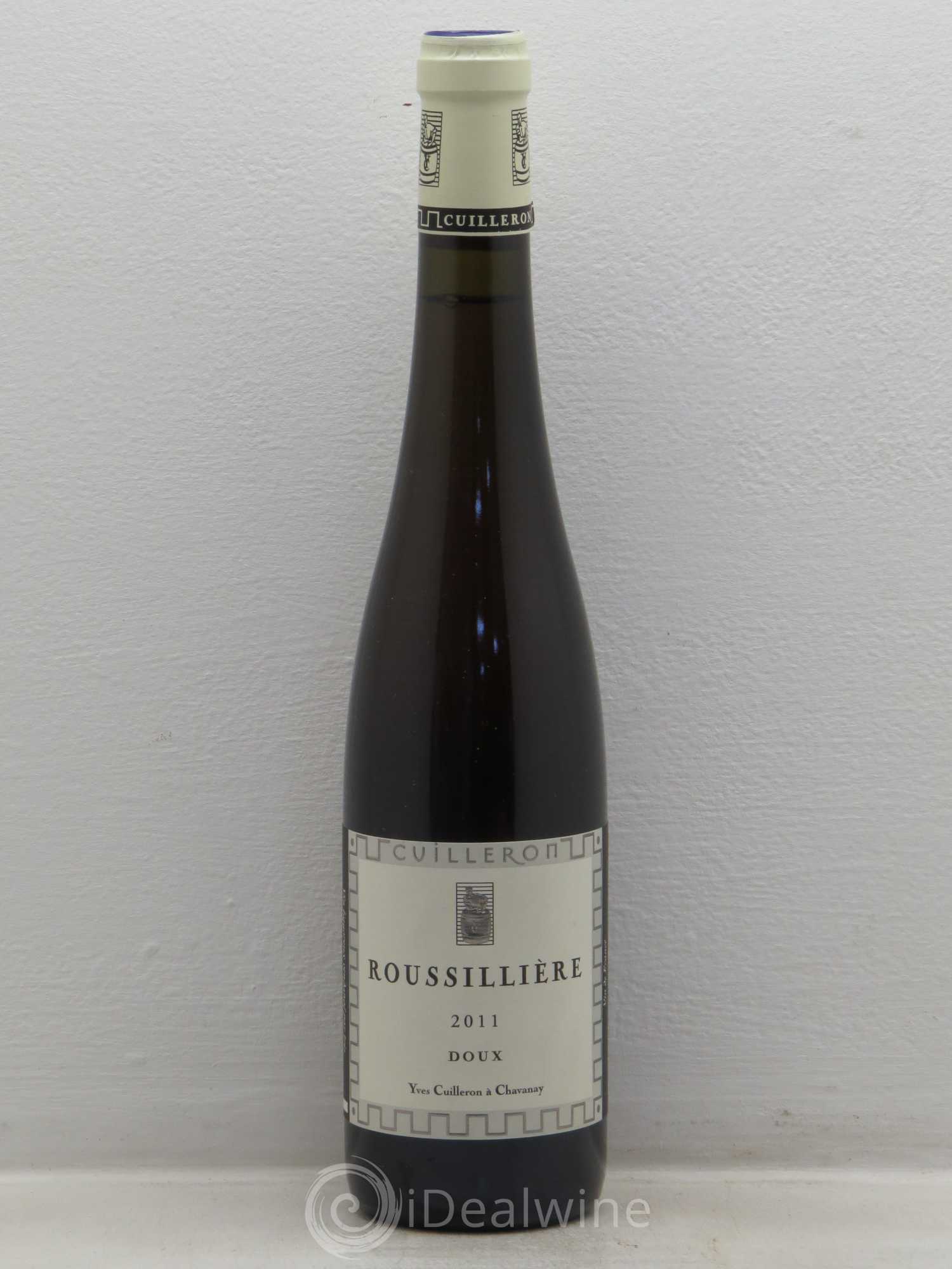 Vin de France Roussillière Tris de Grains Nobles Marsanne Roussanne Viognier 2011 - Posten von 6 Flaschen - 0
