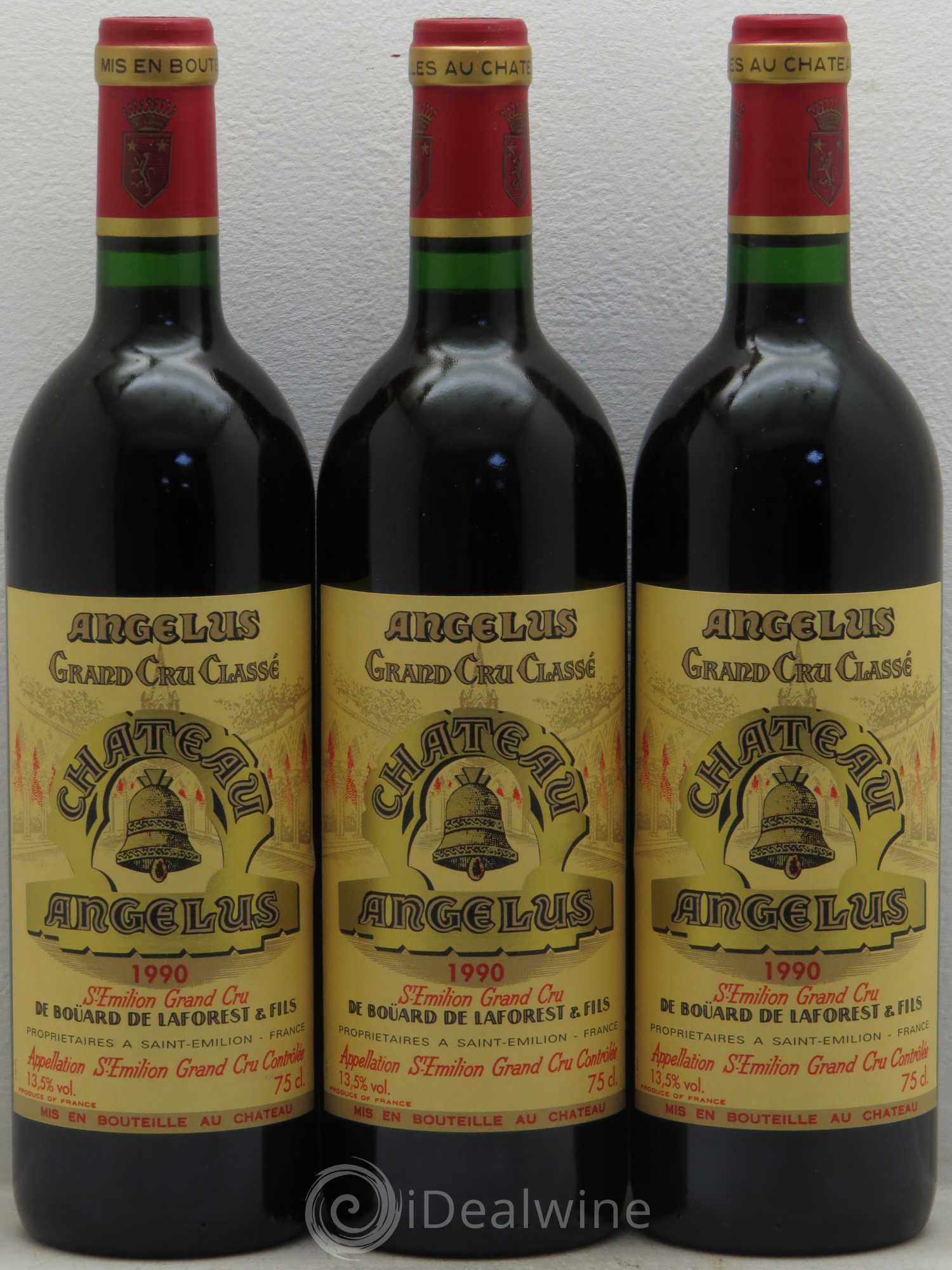 Château Angélus 1er Grand Cru Classé A 1990 - Lot de 6 bouteilles - 2