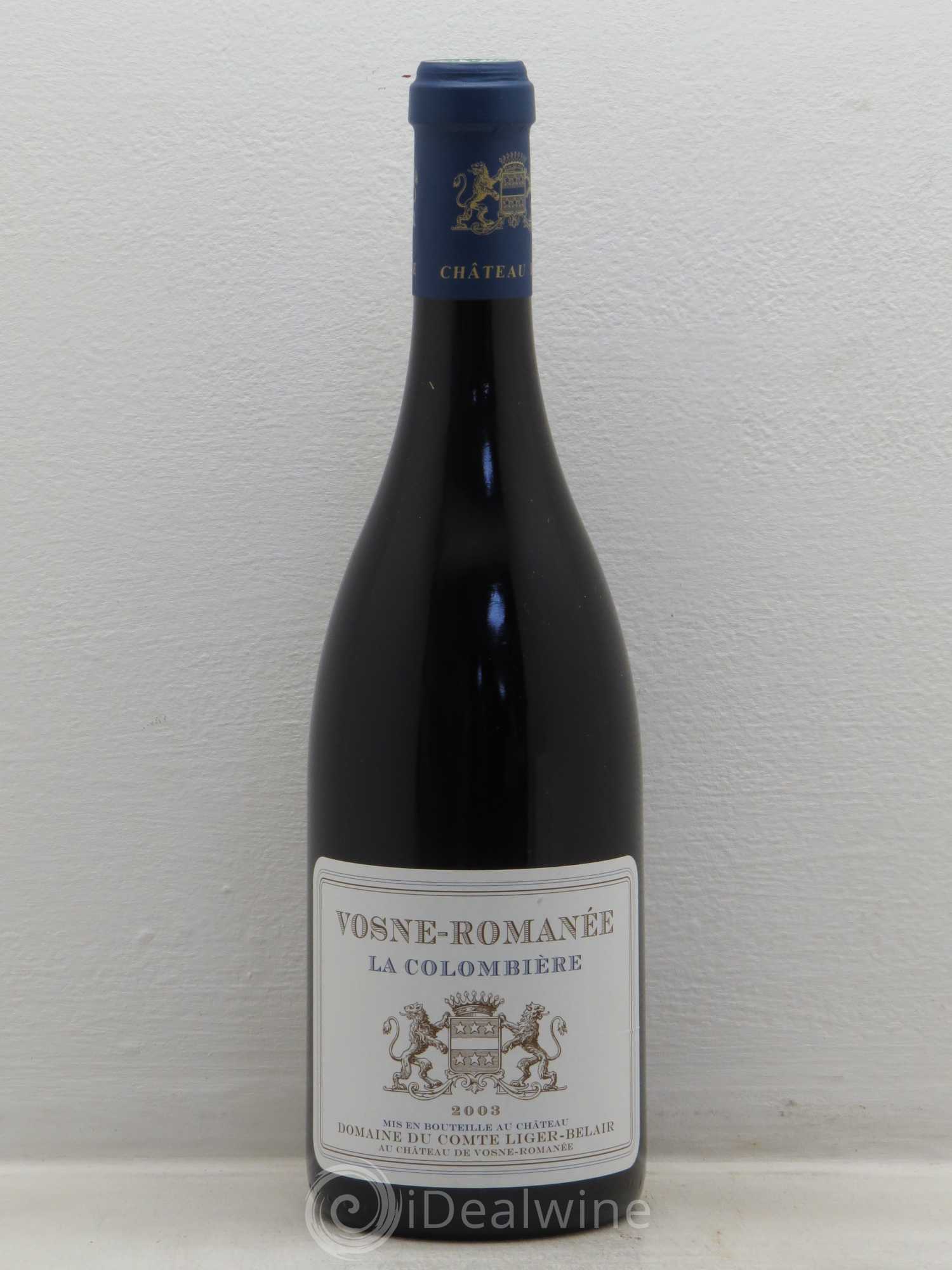 Vosne-Romanée La Colombière Comte Liger-Belair (Domaine du) 2003 - Lot de 1 bouteille - 0