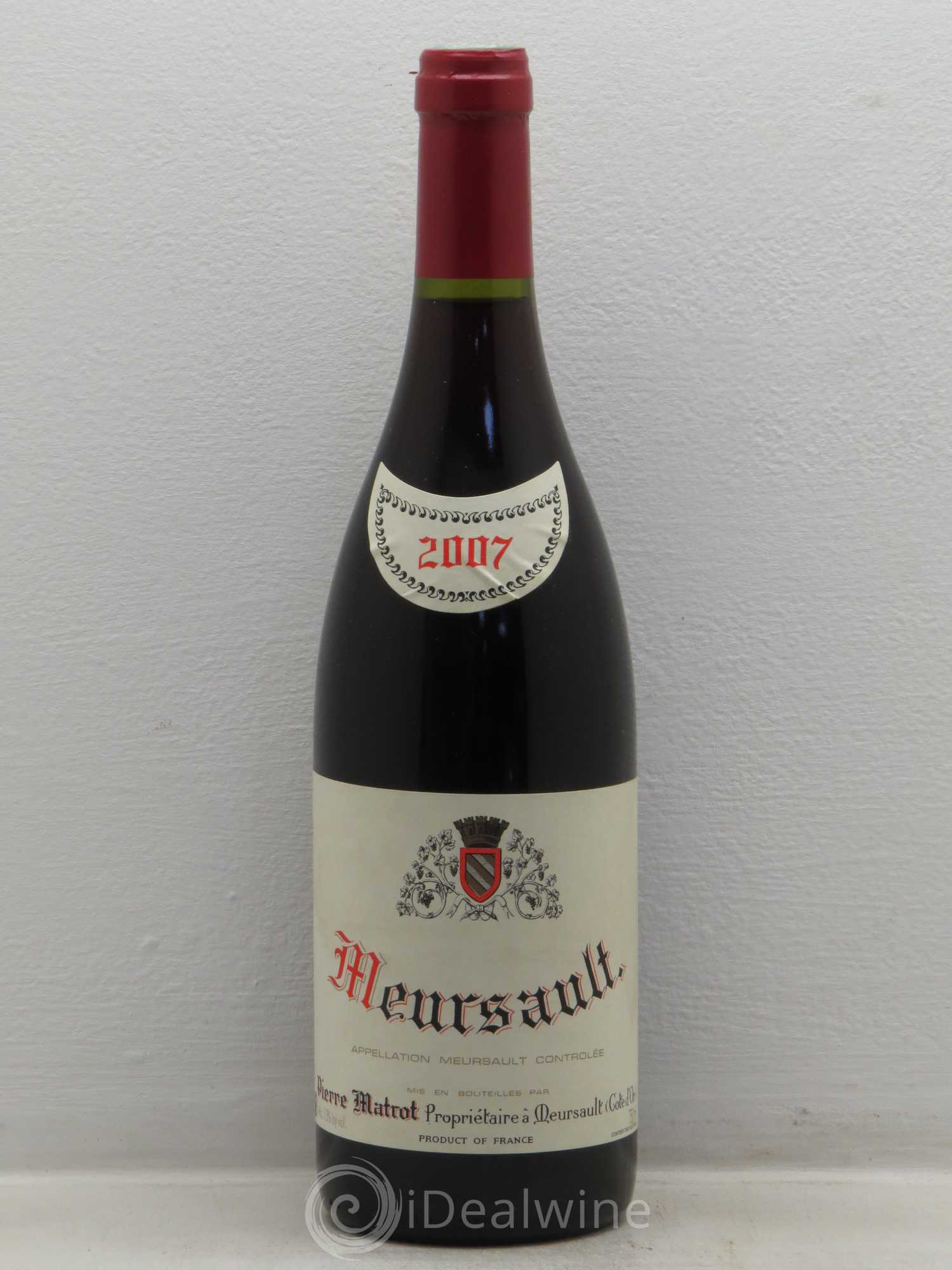 Meursault Pierre Matrot 2007 - Lot de 1 bouteille - 0