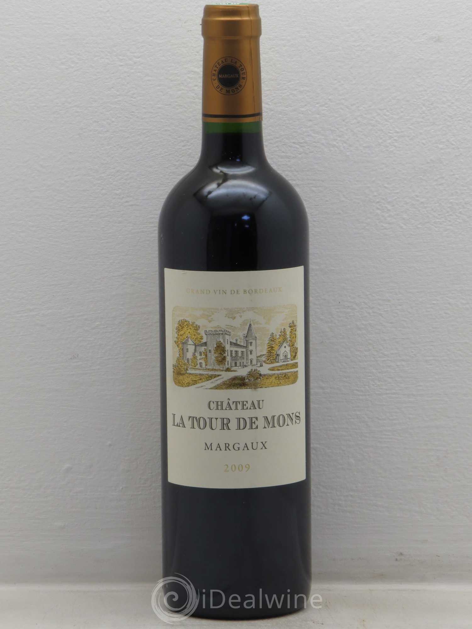 Château la Tour de Mons Cru Bourgeois 2009 - Lot de 6 bouteilles - 0
