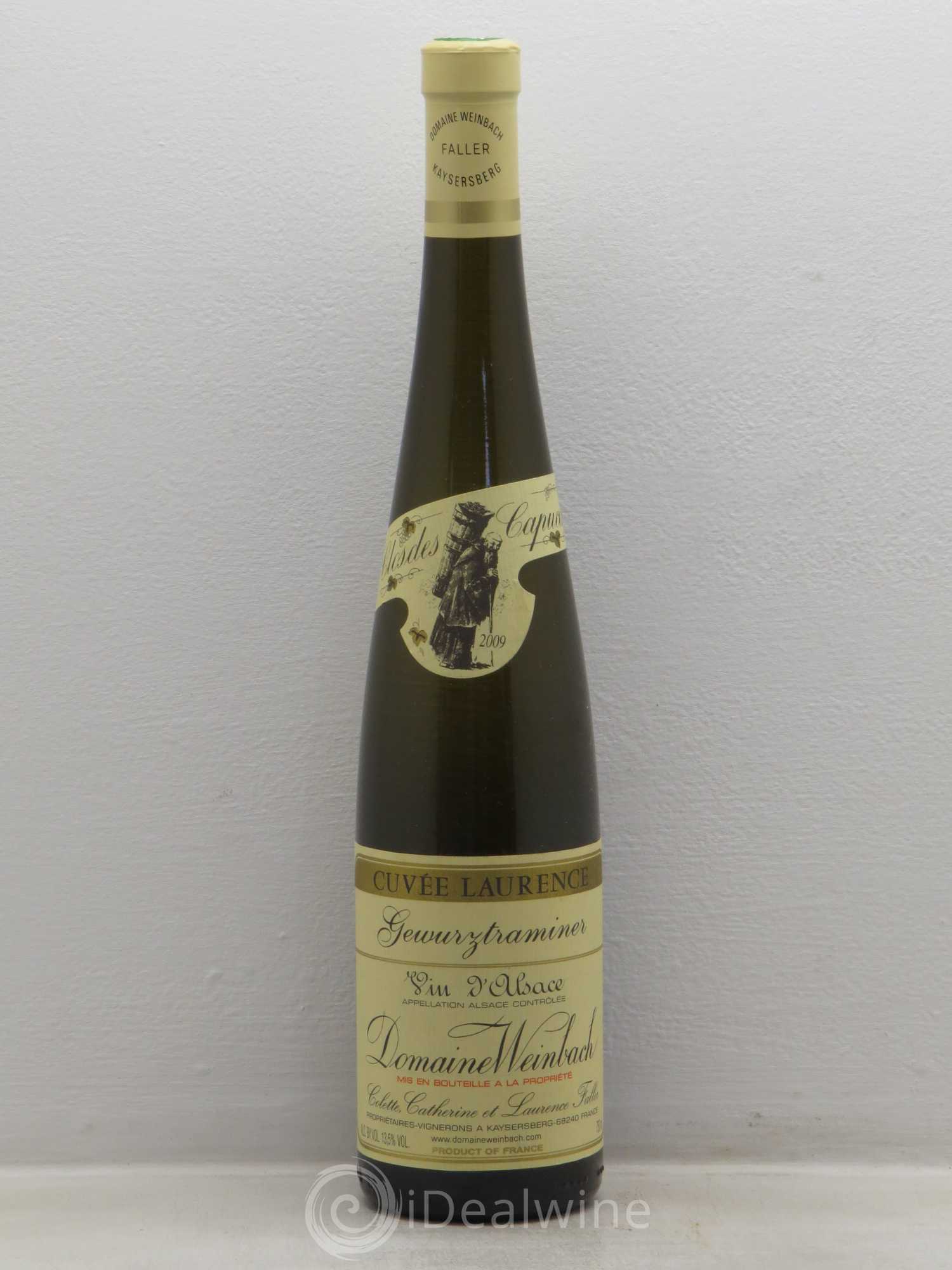 Alsace Gewurztraminer Cuvée Laurence Weinbach (Domaine) 2009 - Lot de 1 bouteille - 0