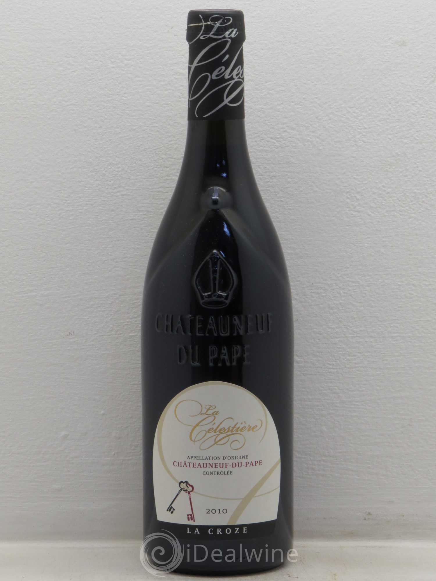 Châteauneuf-du-Pape La Croze Celestière 2010 - Posten von 1 Flasche - 0