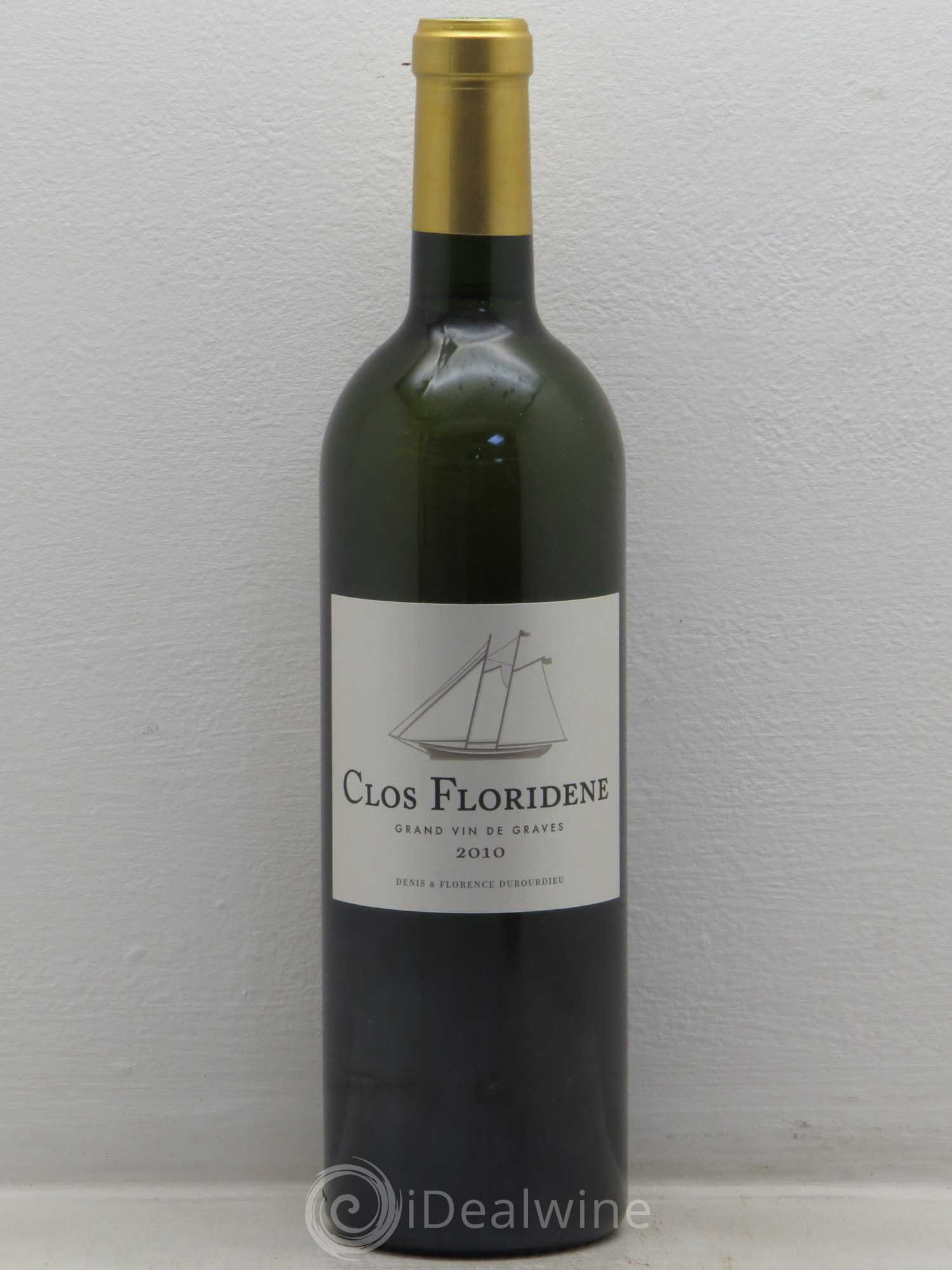 Clos Floridène (sans prix de réserve) 2010 - Lot de 6 bouteilles - 0