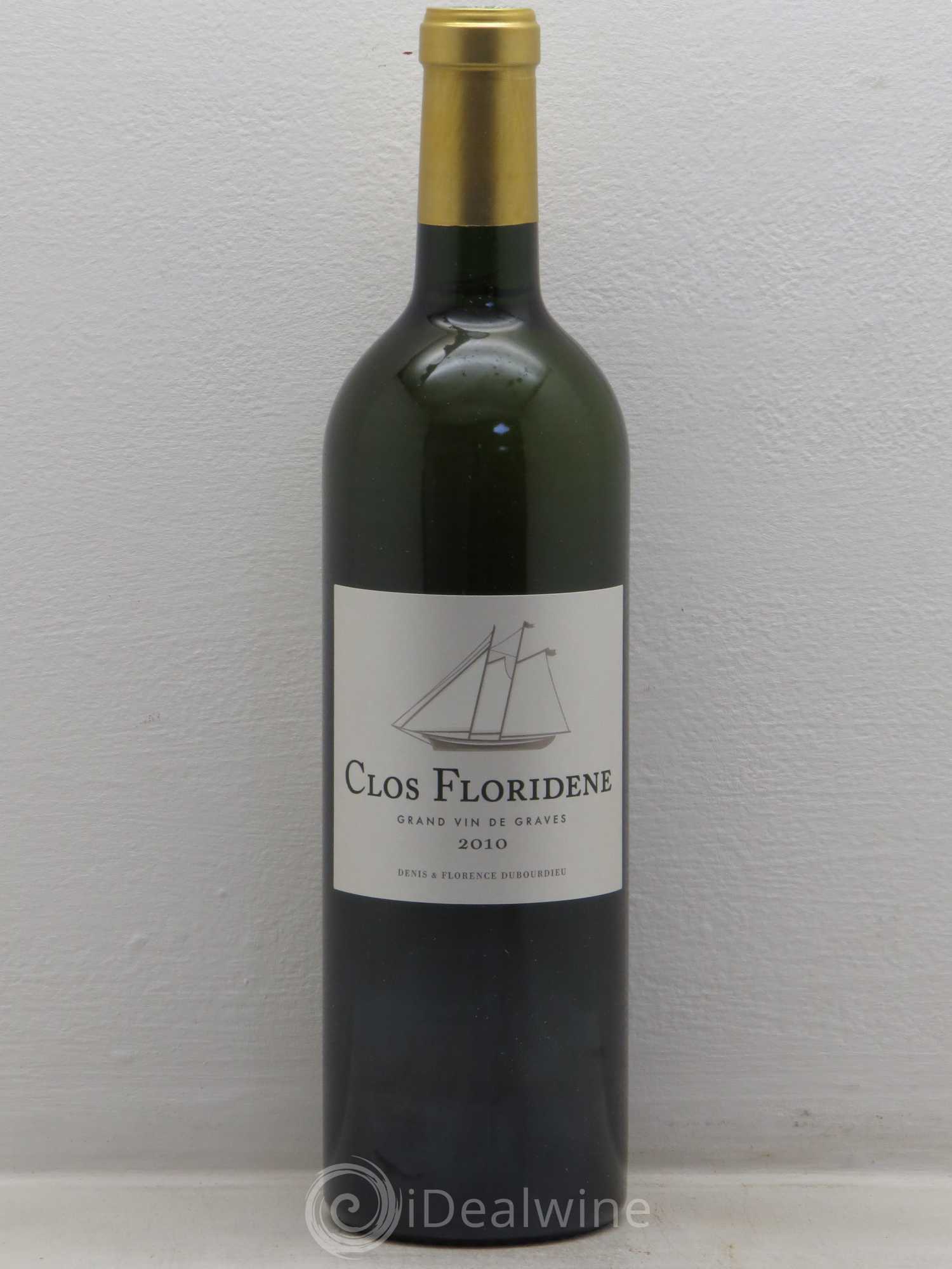 Clos Floridène (sans prix de réserve) 2010 - Lot de 1 bouteille - 0
