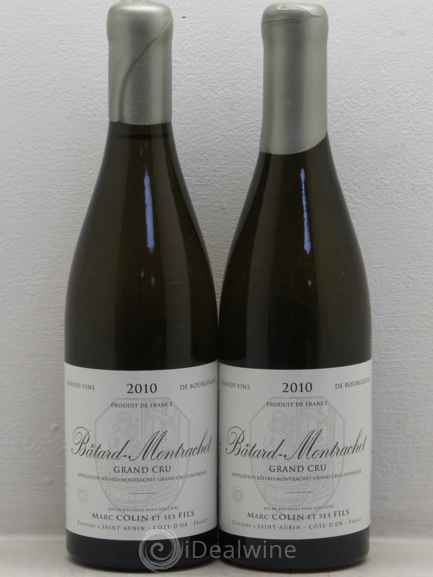 Bâtard-Montrachet Grand Cru Marc Colin 2010 - Lot de 2 bouteilles - 0