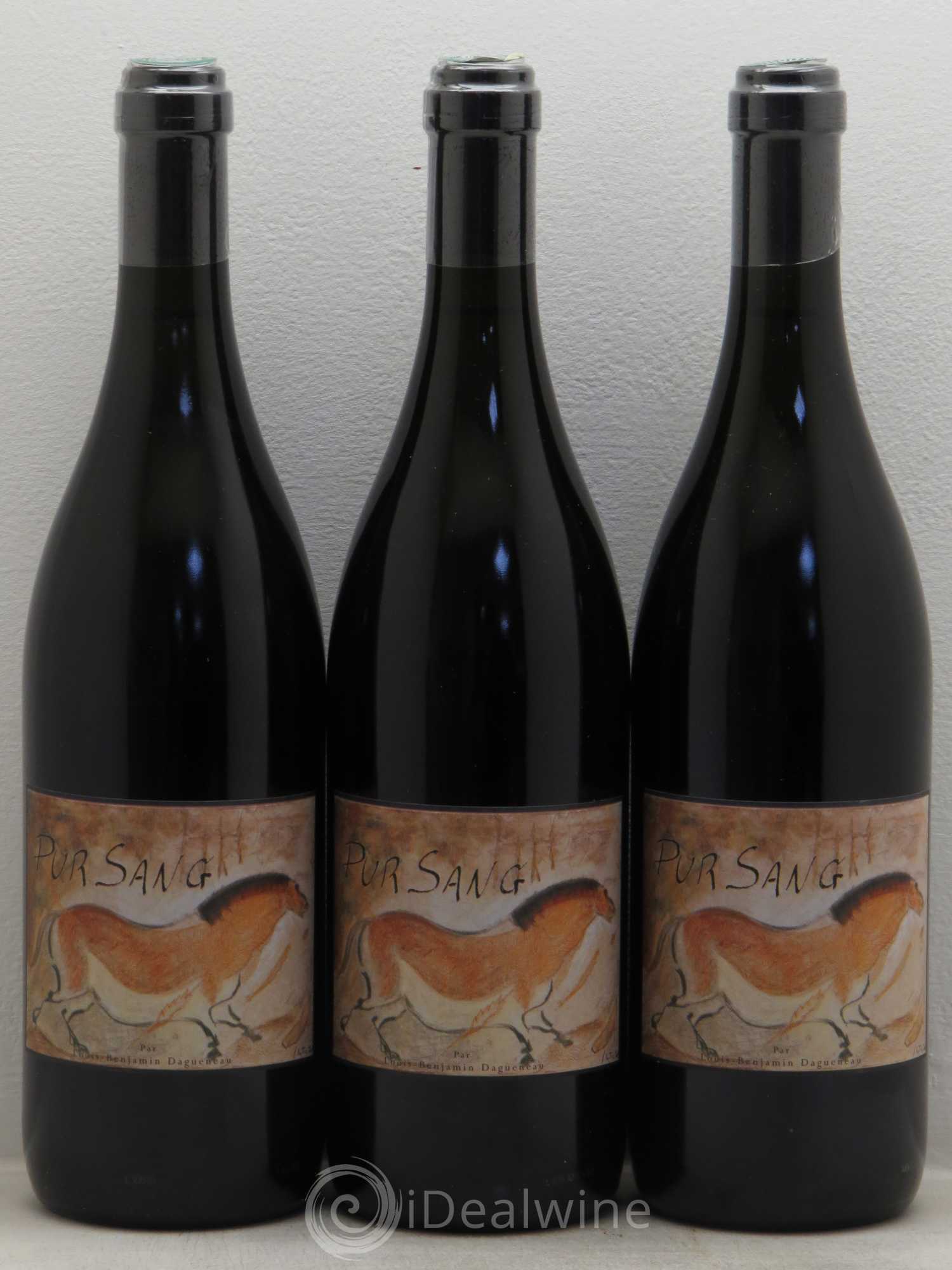 Vin de France (anciennement Pouilly-Fumé) Pur Sang Dagueneau (Domaine Didier - Louis-Benjamin) 2011 - Lot de 3 bouteilles - 0