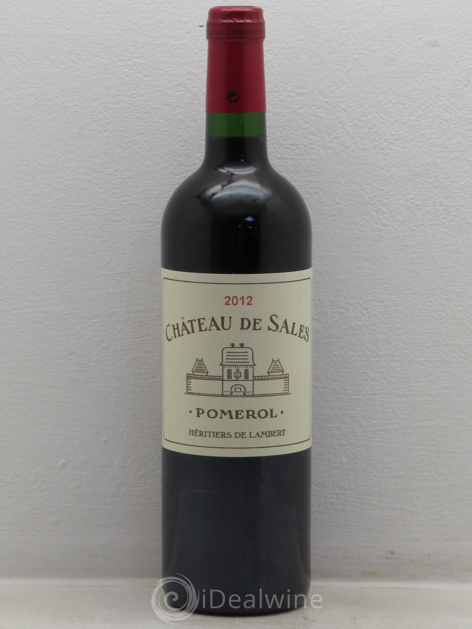 Château de Sales (sans prix de réserve) 2012 - Lot de 6 bouteilles - 0