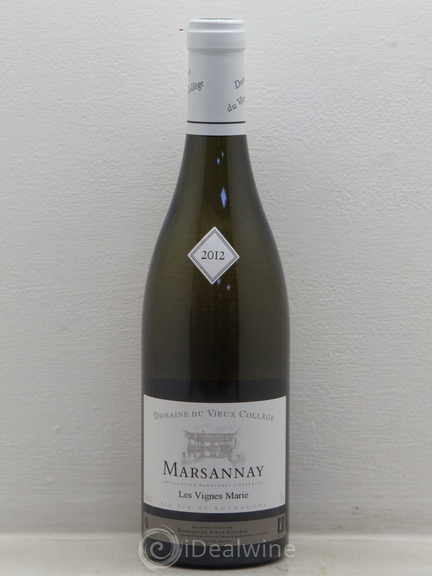 Marsannay Les Vignes Marie Vieux Collège (sans prix de réserve) 2012 - Posten von 1 Flasche - 0