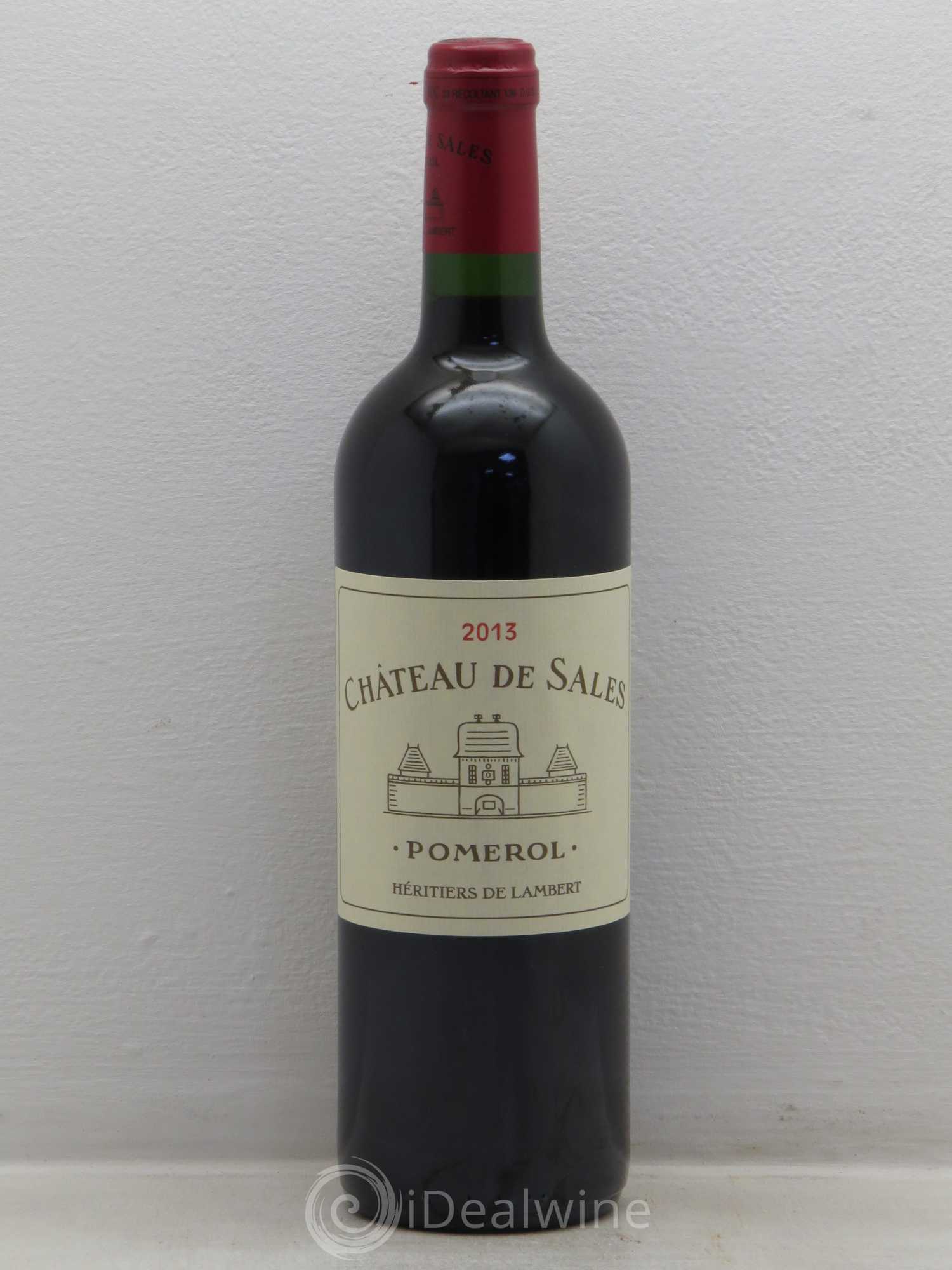Château de Sales (sans prix de réserve) 2013 - Lot de 6 bouteilles - 0