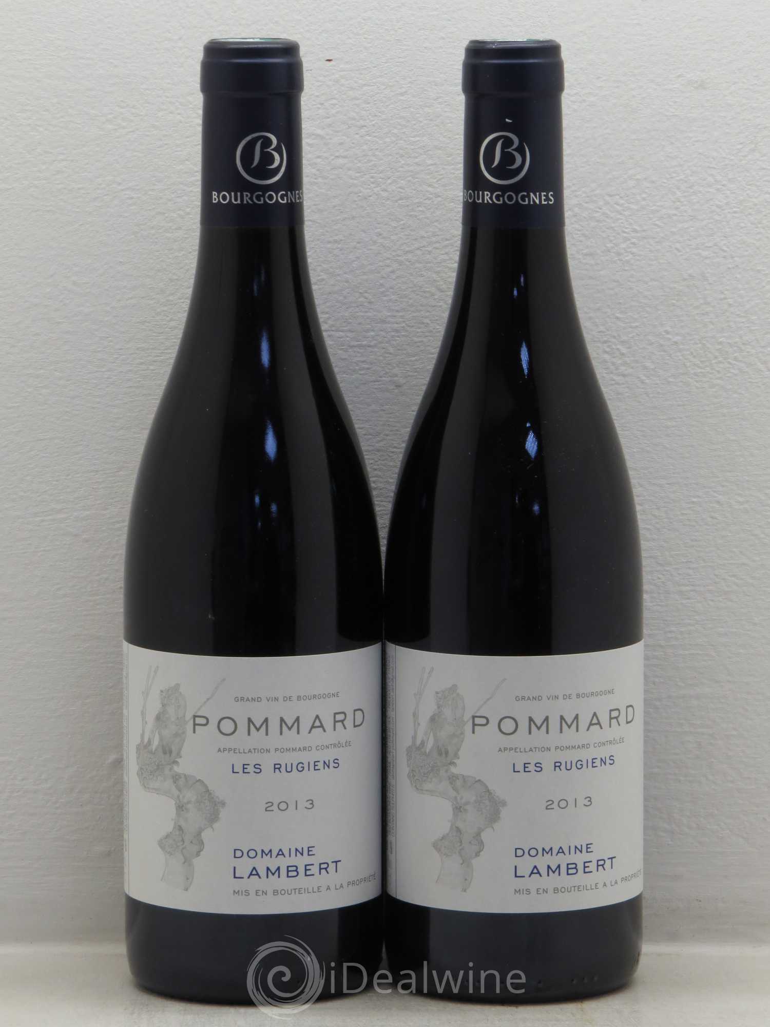 Pommard 1er Cru Domaine Lambert 2013 - Lot de 2 bouteilles - 0