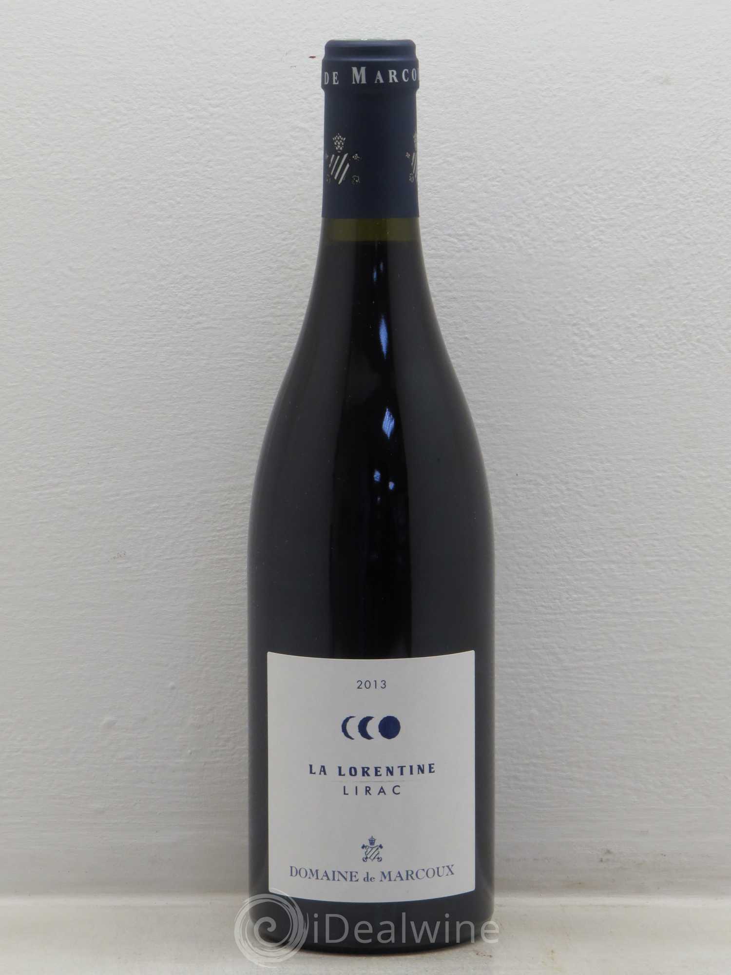 Lirac La Lorentine Marcoux (Domaine de) 2013 - Lot de 6 bouteilles - 0