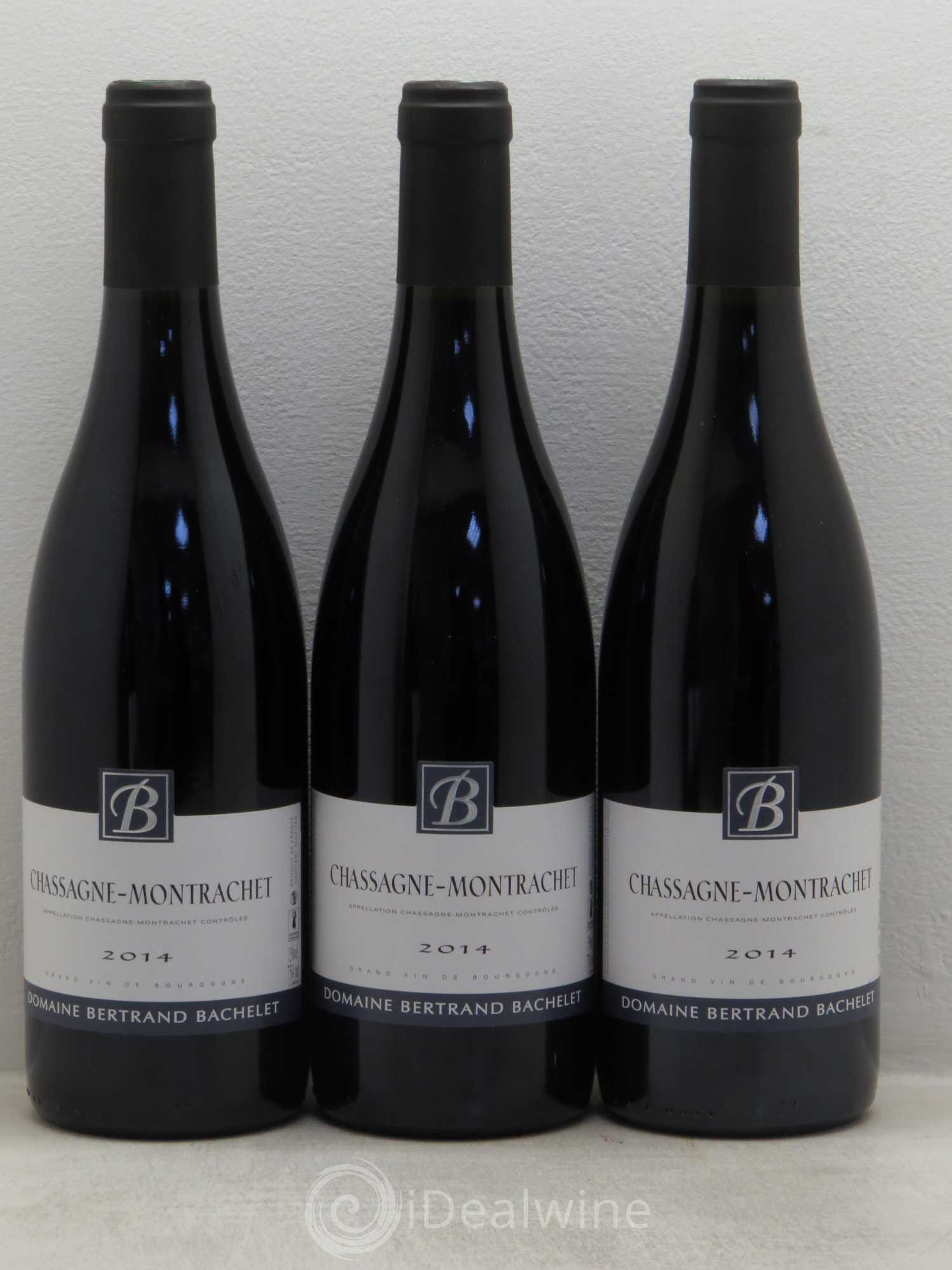 Chassagne-Montrachet B.Bachelet 2014 - Lot de 3 bouteilles - 0