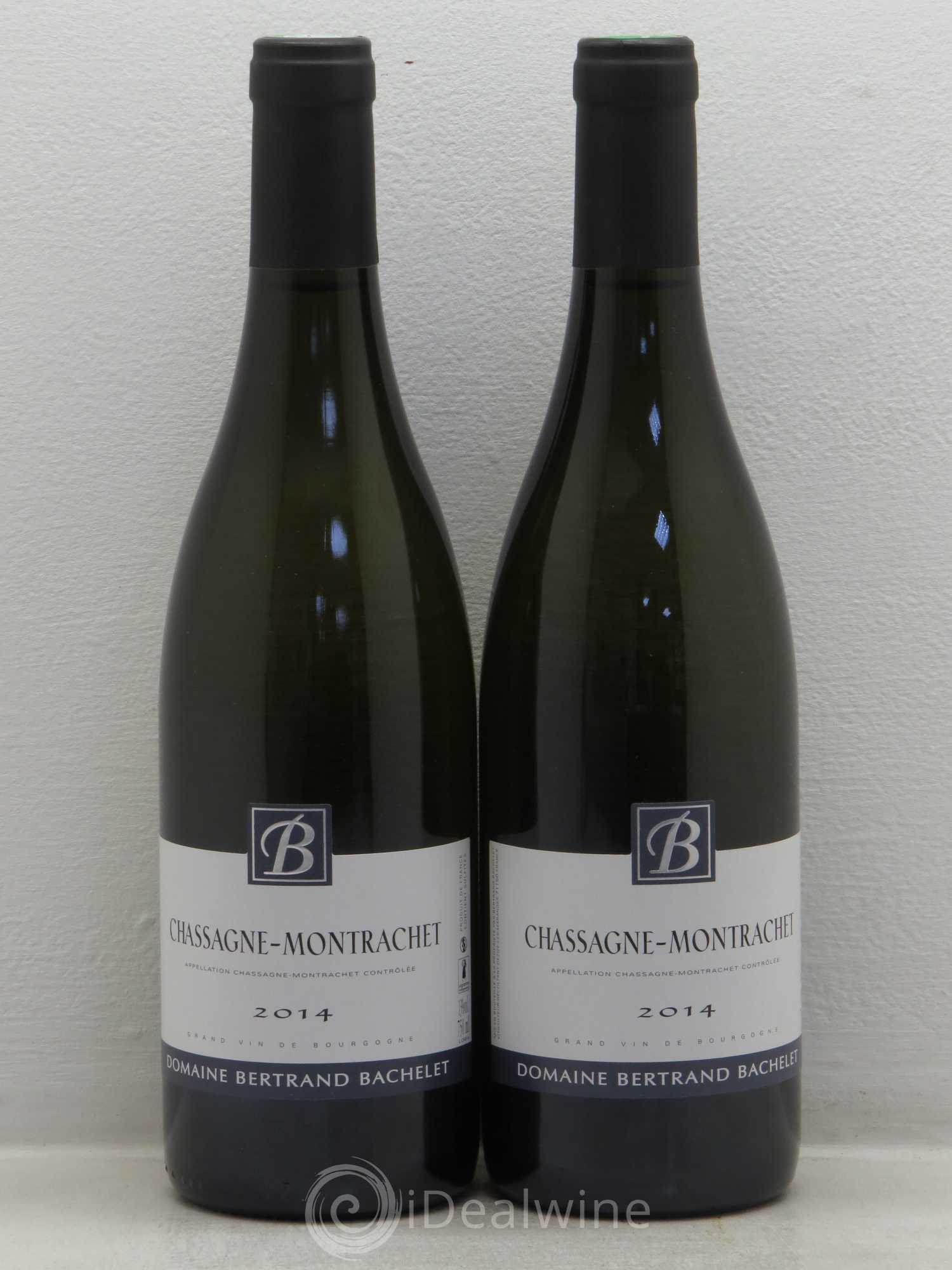 Chassagne-Montrachet B.Bachelet 2014 - Posten von 2 Flaschen - 0