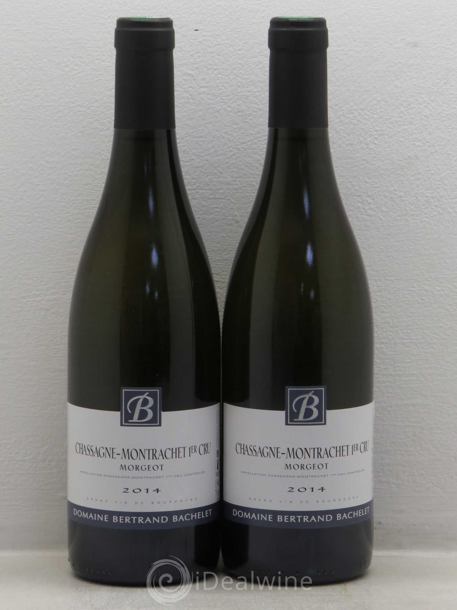 Chassagne-Montrachet 1er Cru B.Bachelet 2014 - Lot de 2 bouteilles - 0