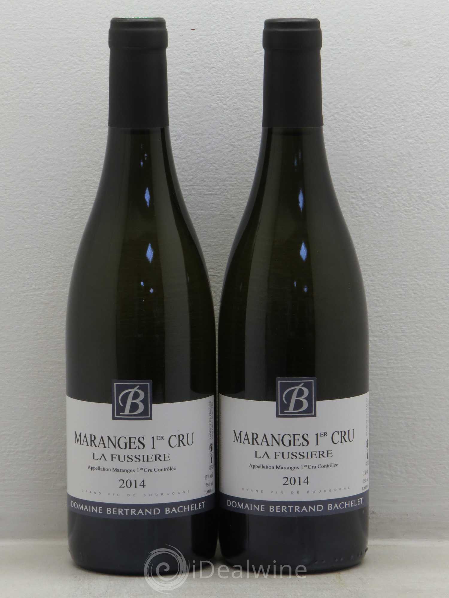 Bourgogne Maranges 1er cru La Fussière B.Bachelet (sans prix de réserve) 2014 - Posten von 2 Flaschen - 0