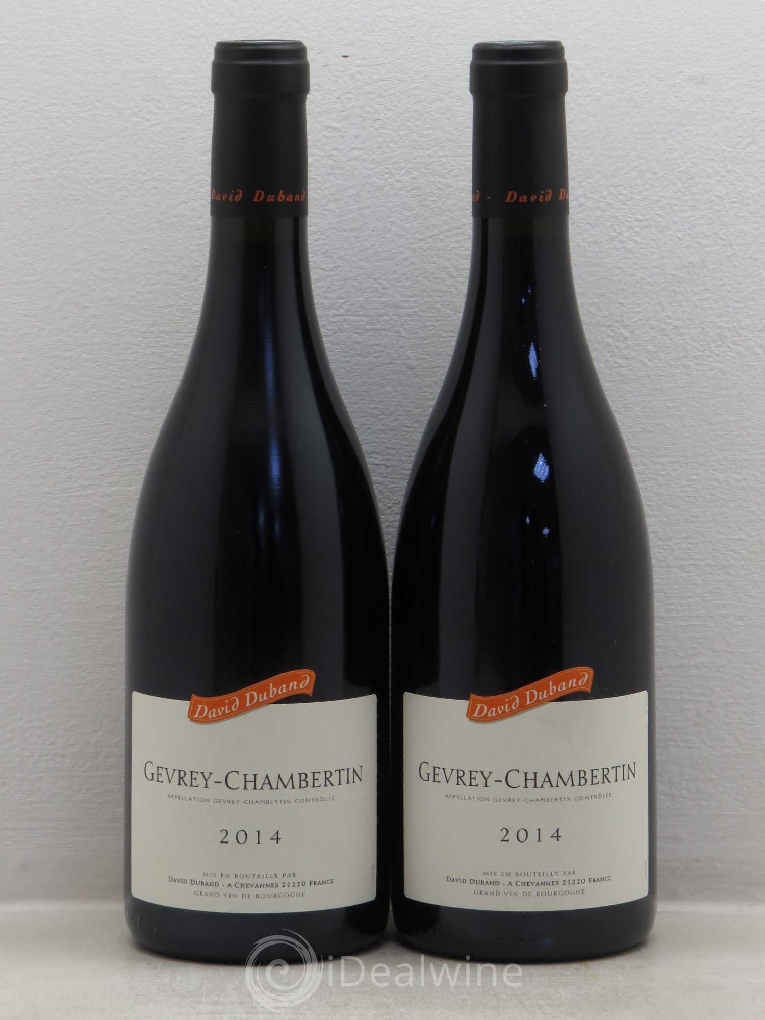 Gevrey-Chambertin David Duband (Domaine) 2014 - Lot de 2 bouteilles - 0