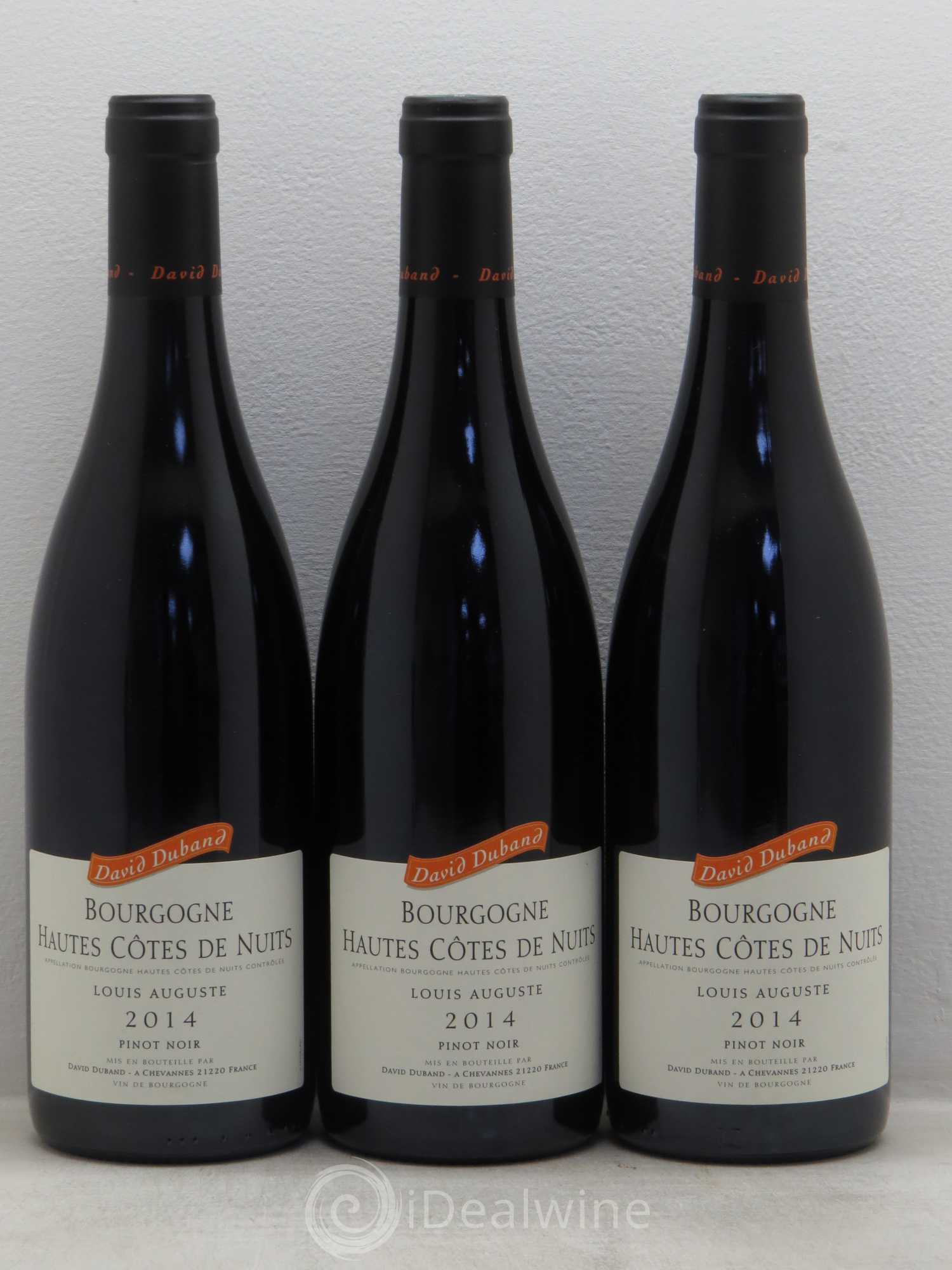 Hautes-Côtes de Nuits Louis Auguste Domaine Duband 2014 - Posten von 3 Flaschen - 0