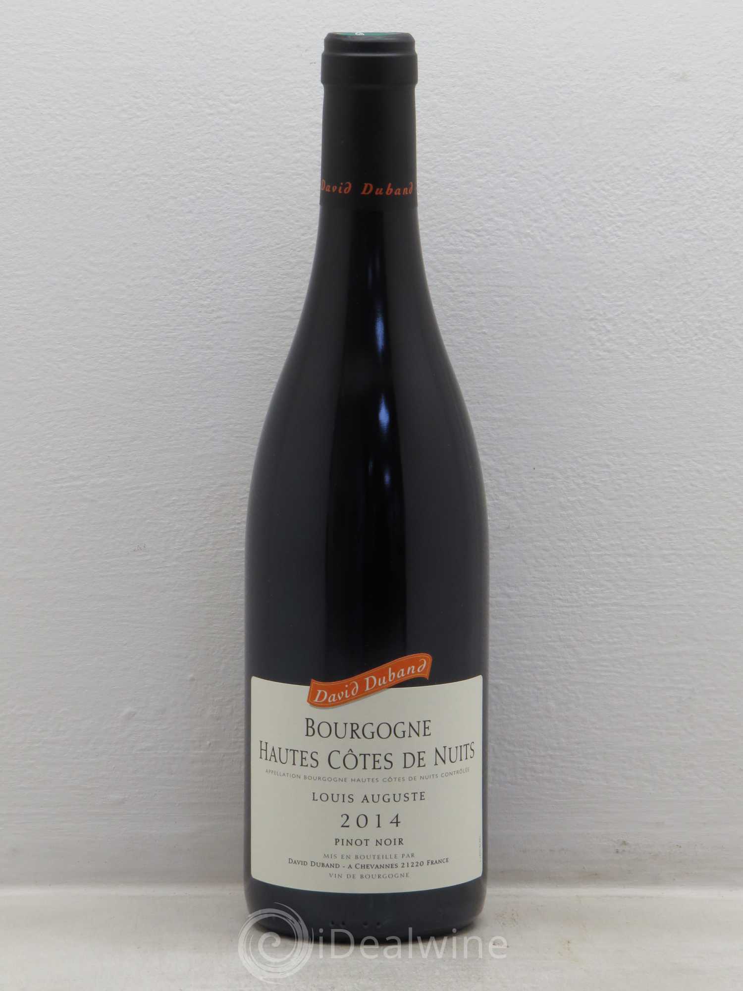 Hautes-Côtes de Nuits Louis Auguste Domaine Duband 2014 - Posten von 1 Flasche - 0
