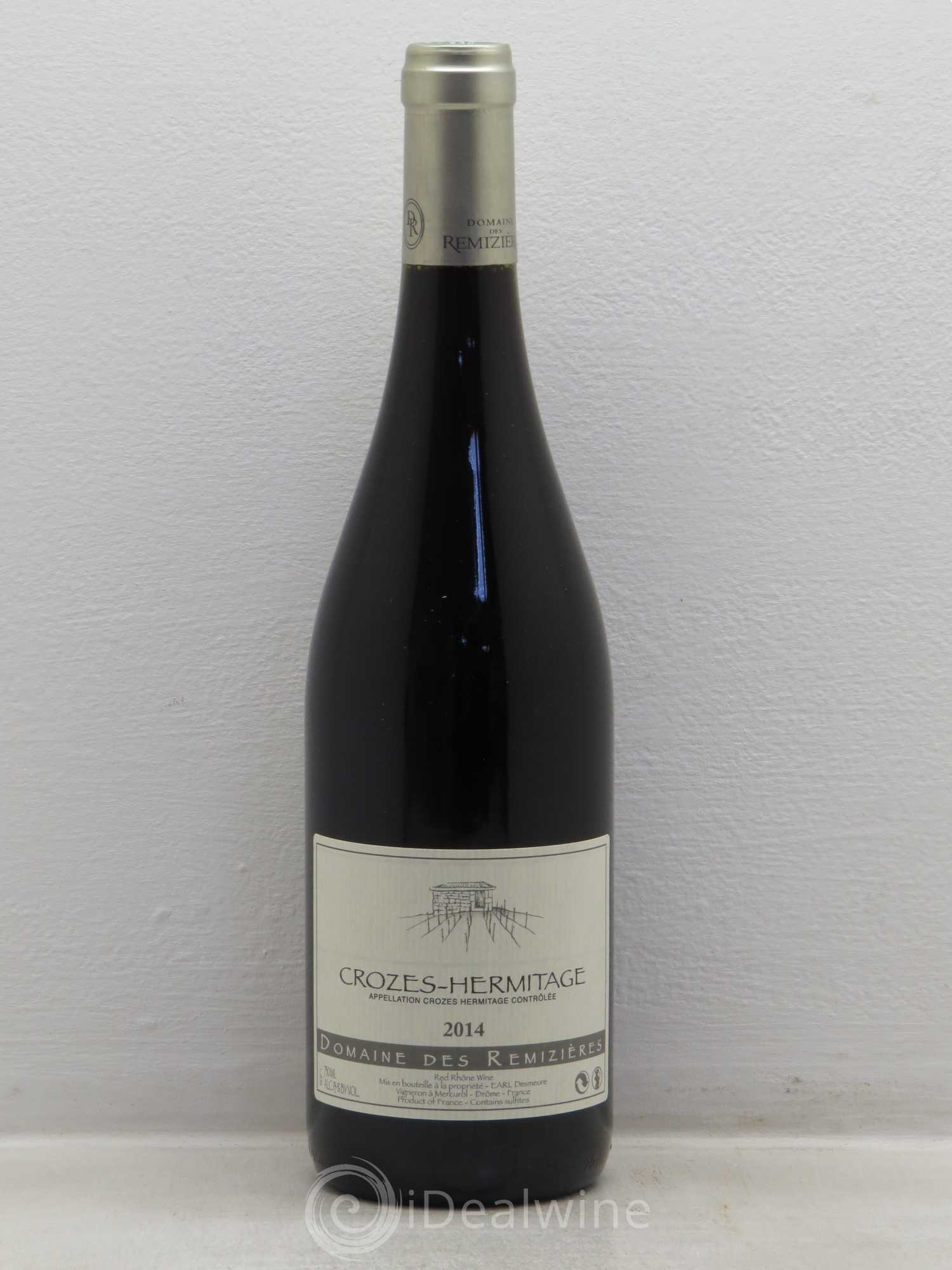 Crozes-Hermitage Cuvée particulière Rémizières (Domaine des) 2014 - Lot de 6 bouteilles - 0