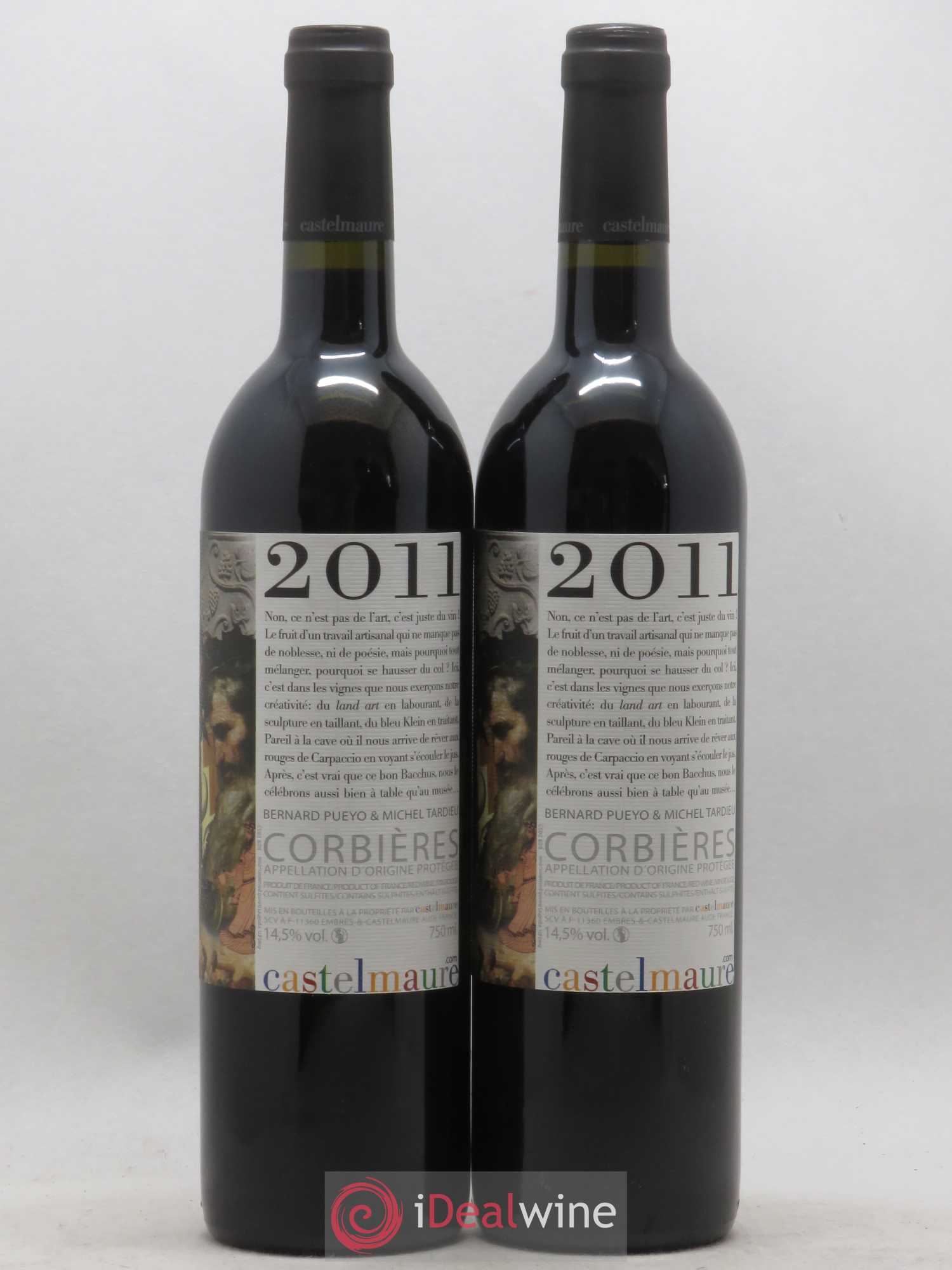 Corbières N°3 Castelmaure 2011 - Lot de 2 bouteilles - 1