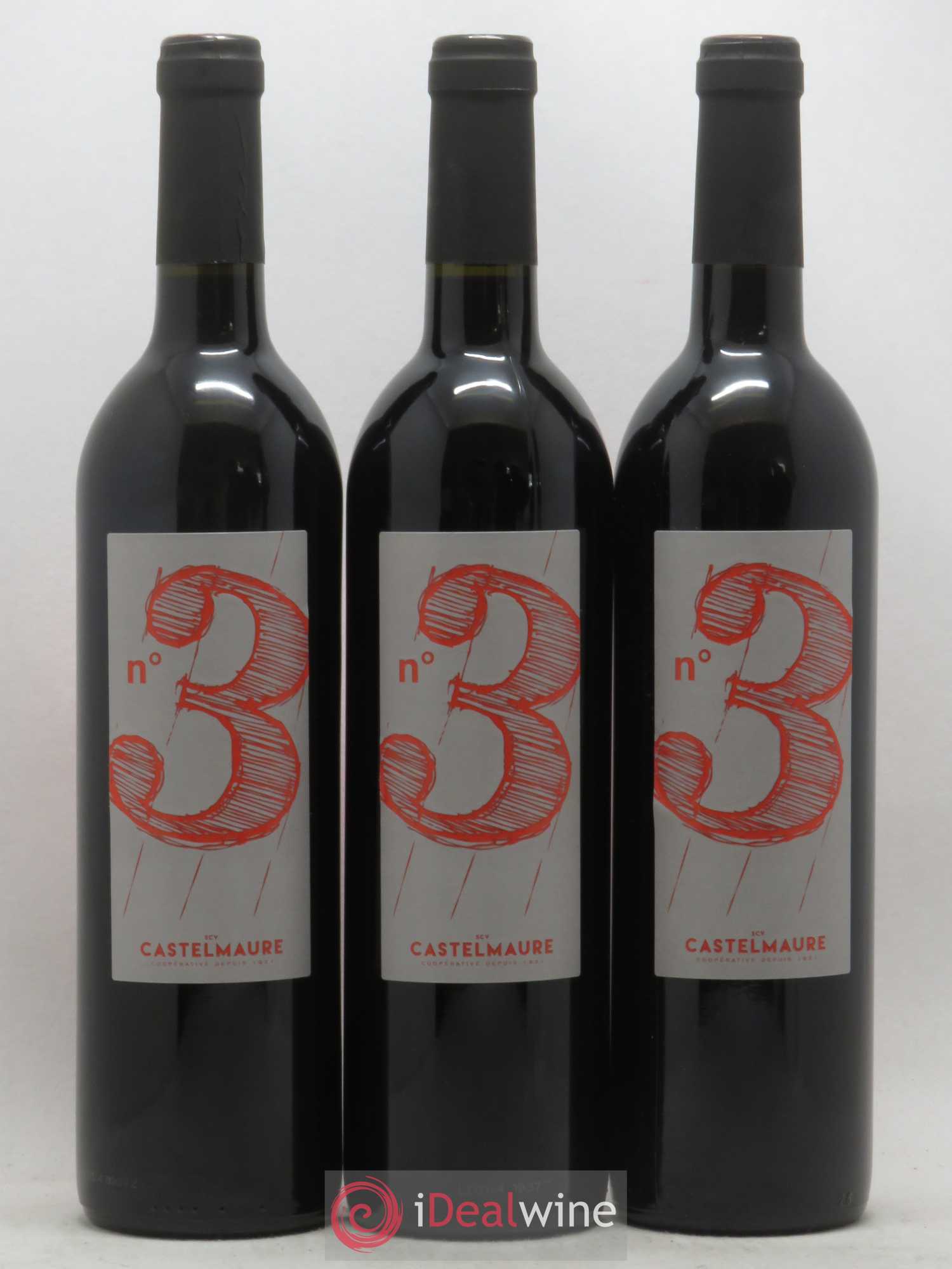 Corbières N°3 Castelmaure 2015 - Lot de 3 bouteilles - 0