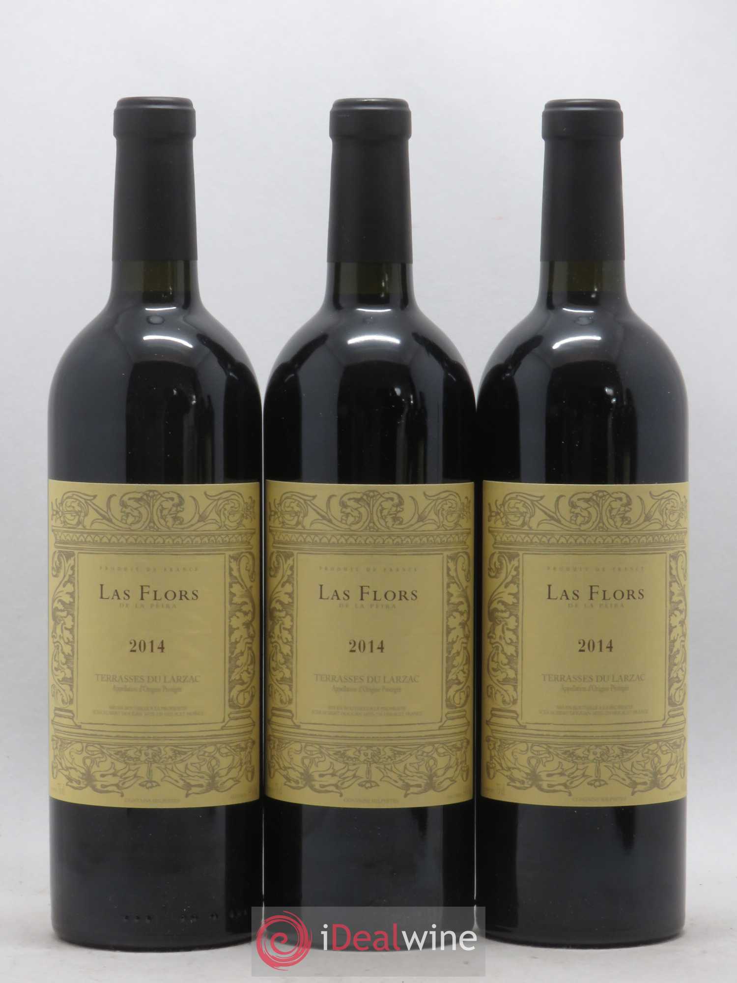 Terrasses du Larzac Domaine de La Pèira en Damaisèla Les Flors Karine Ahton et Robert Dougan 2014 - Lot de 6 bouteilles - 1