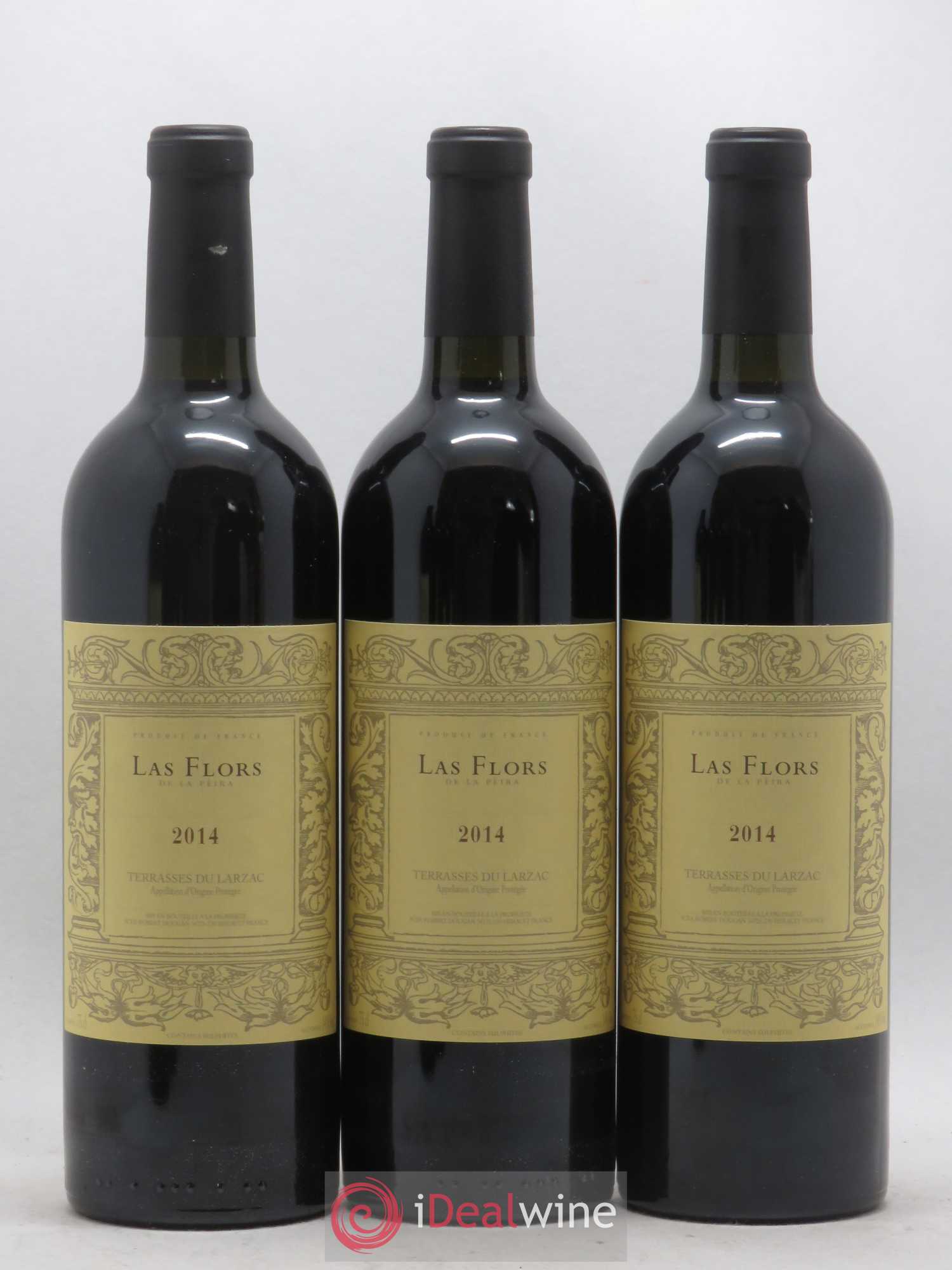 Terrasses du Larzac Domaine de La Pèira en Damaisèla Les Flors Karine Ahton et Robert Dougan 2014 - Lot de 6 bouteilles - 3