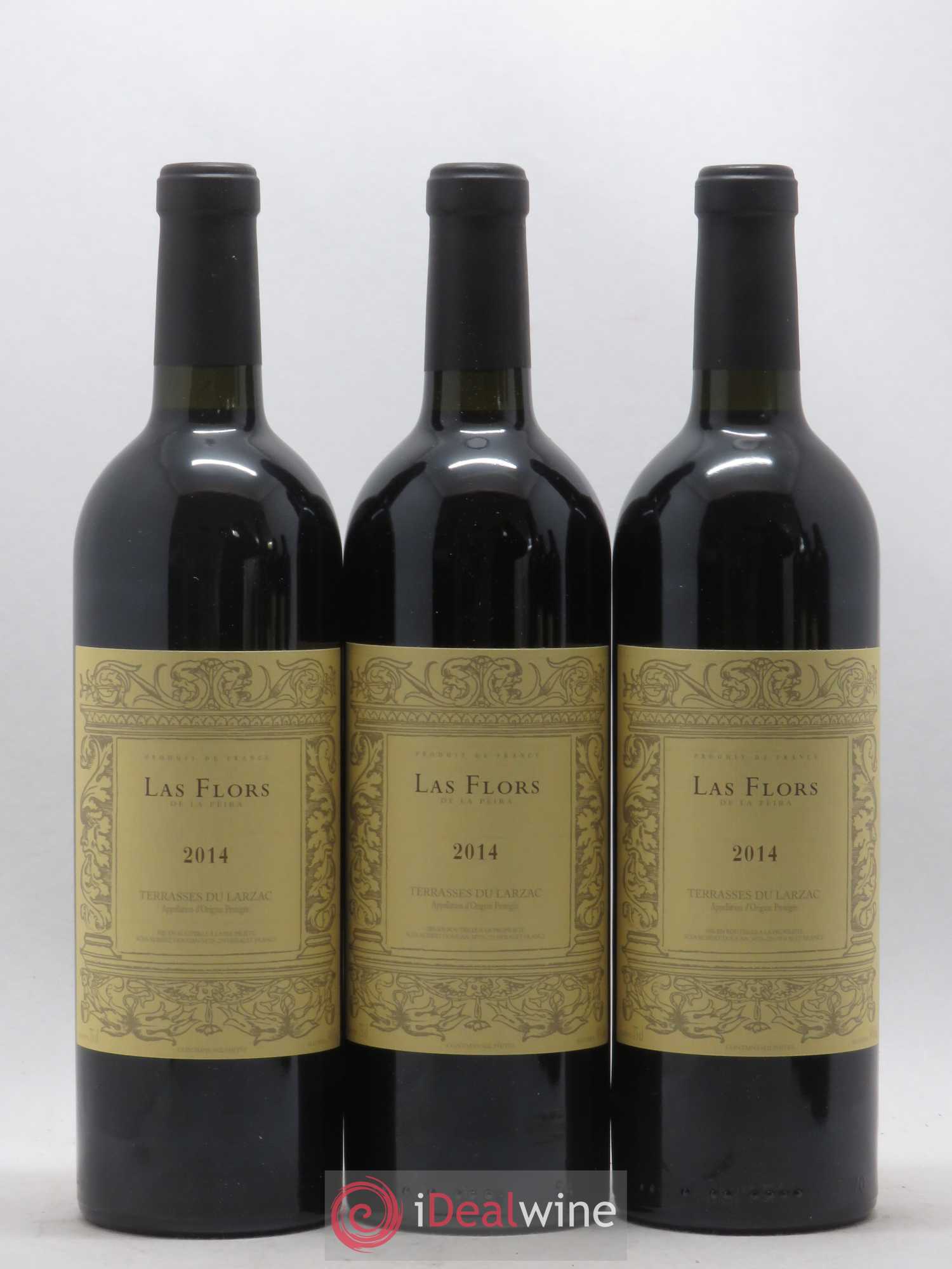 Terrasses du Larzac Domaine de La Pèira en Damaisèla Les Flors Karine Ahton et Robert Dougan 2014 - Lot de 6 bouteilles - 1