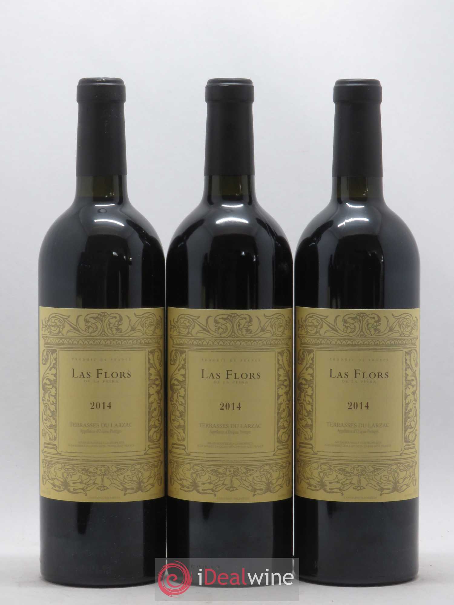 Terrasses du Larzac Domaine de La Pèira en Damaisèla Les Flors Karine Ahton et Robert Dougan 2014 - Lot de 6 bouteilles - 3