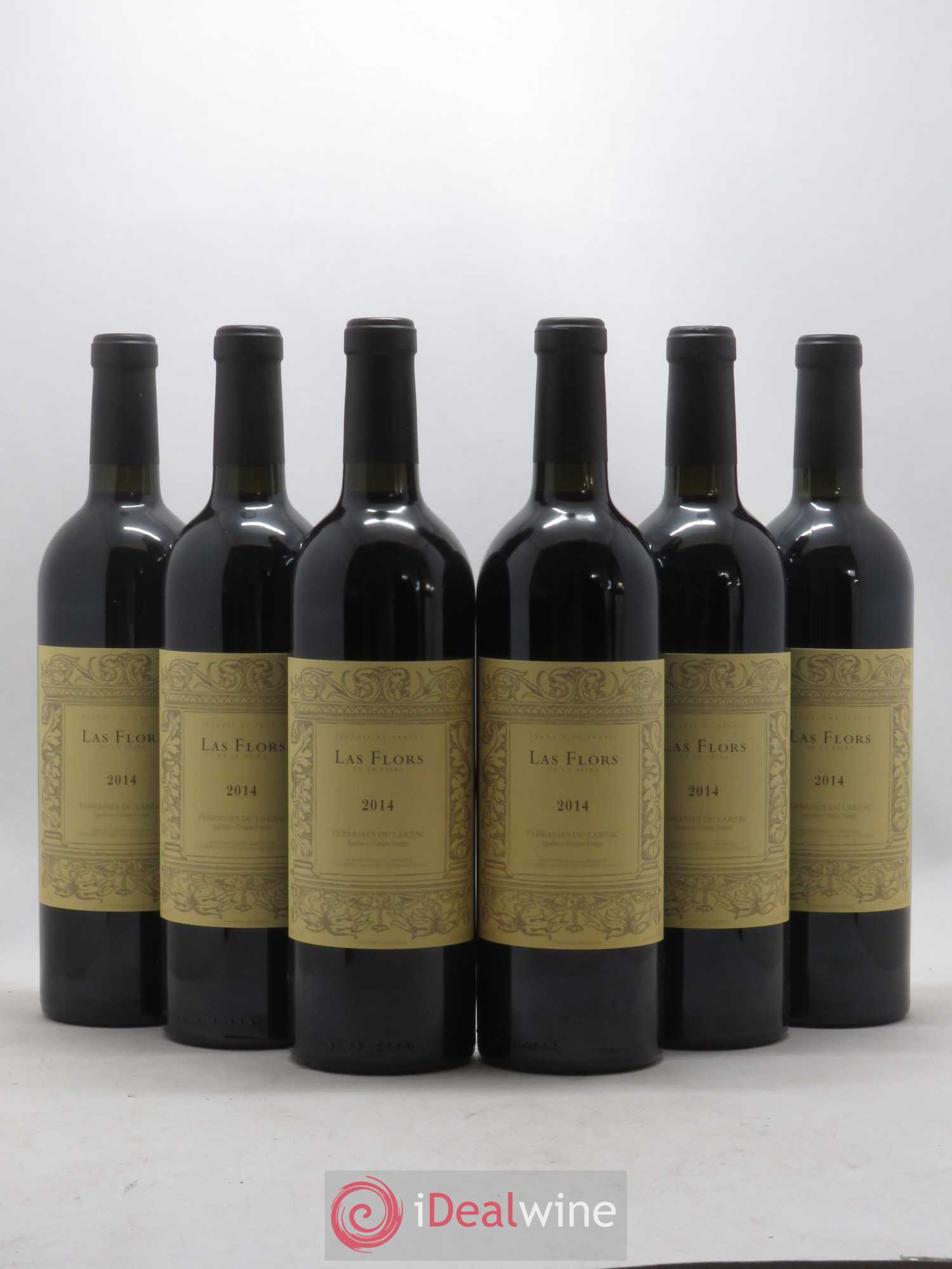 Terrasses du Larzac Domaine de La Pèira en Damaisèla Les Flors Karine Ahton et Robert Dougan 2014 - Lot de 6 bouteilles - 0