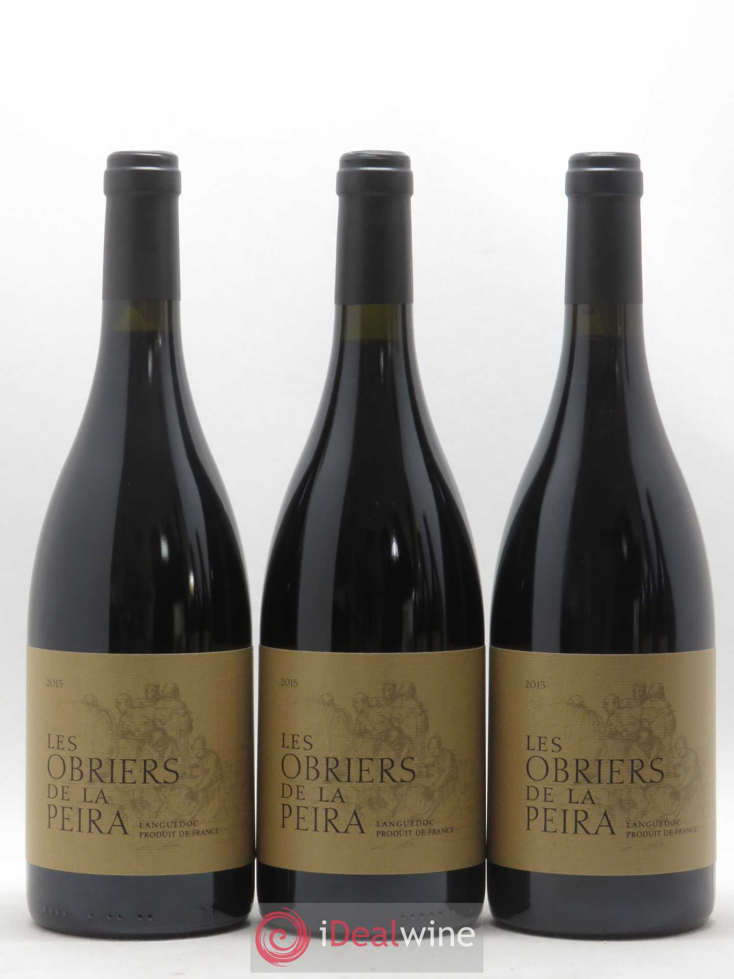 Terrasses du Larzac Domaine de La Pèira en Damaisèla Les Obriers de la Pèira Karine Ahton et Robert Dougan 2015 - Posten von 6 Flaschen - 1